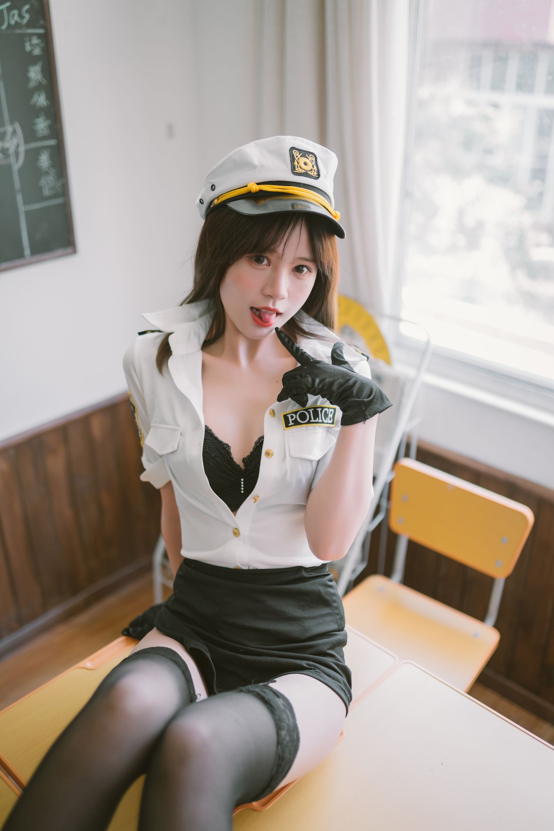 星黛鹿鹿(千反田鹿鹿) – 日常女警 [33P]