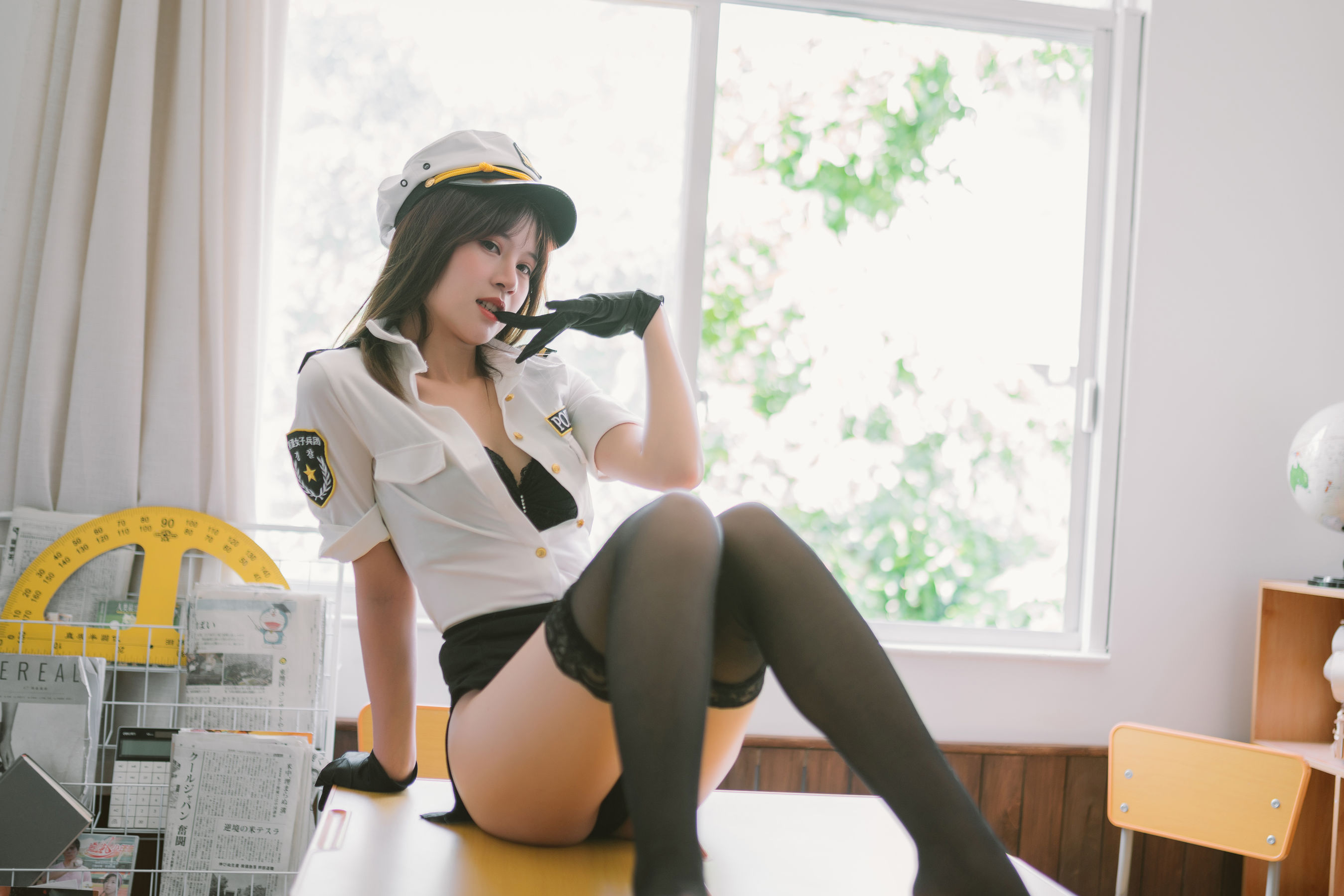 星黛鹿鹿(千反田鹿鹿) – 日常女警 [33P]