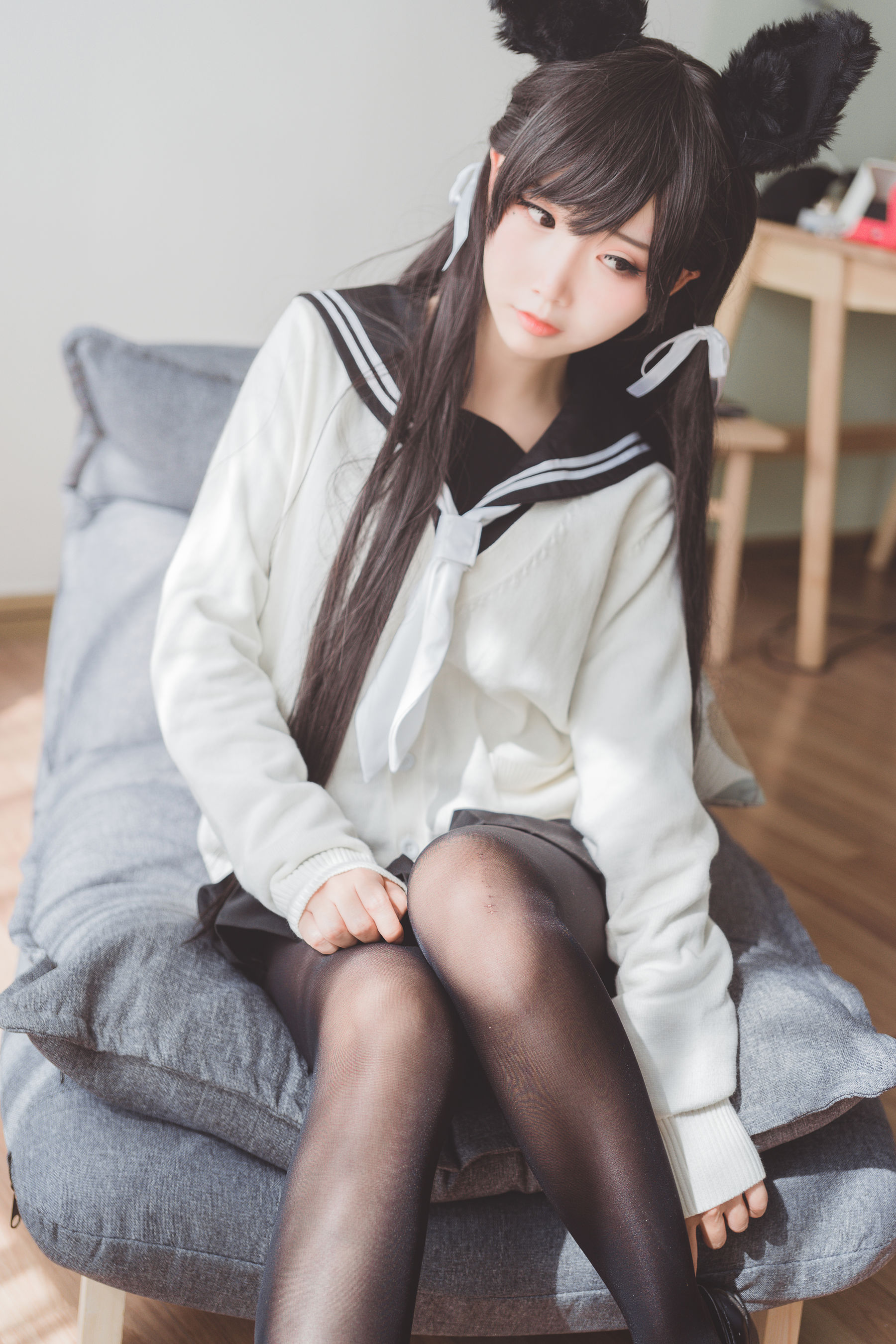 [Cosplay写真] 可爱人气Coser面饼仙儿 – 制服爱宕 [16P]