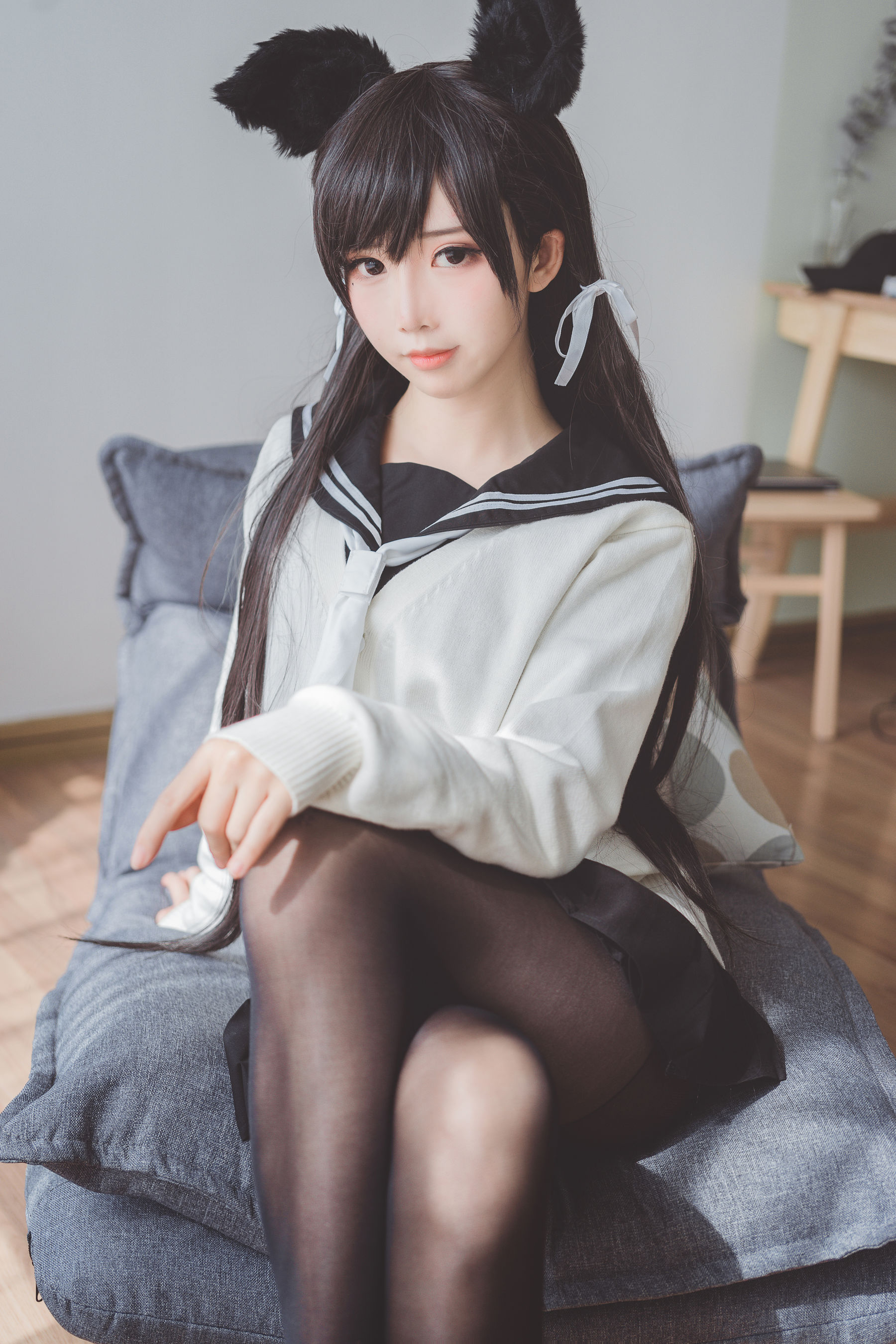 [Cosplay写真] 可爱人气Coser面饼仙儿 – 制服爱宕 [16P]