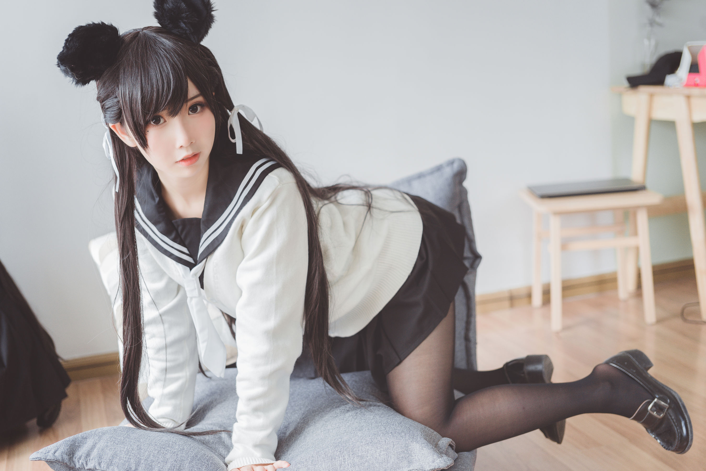 [Cosplay写真] 可爱人气Coser面饼仙儿 – 制服爱宕 [16P]