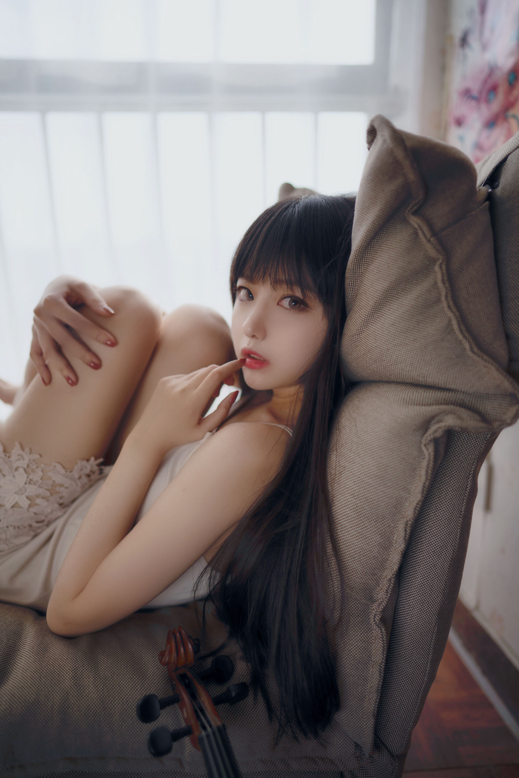 Shika小鹿鹿 – 长发姑娘 [18P]