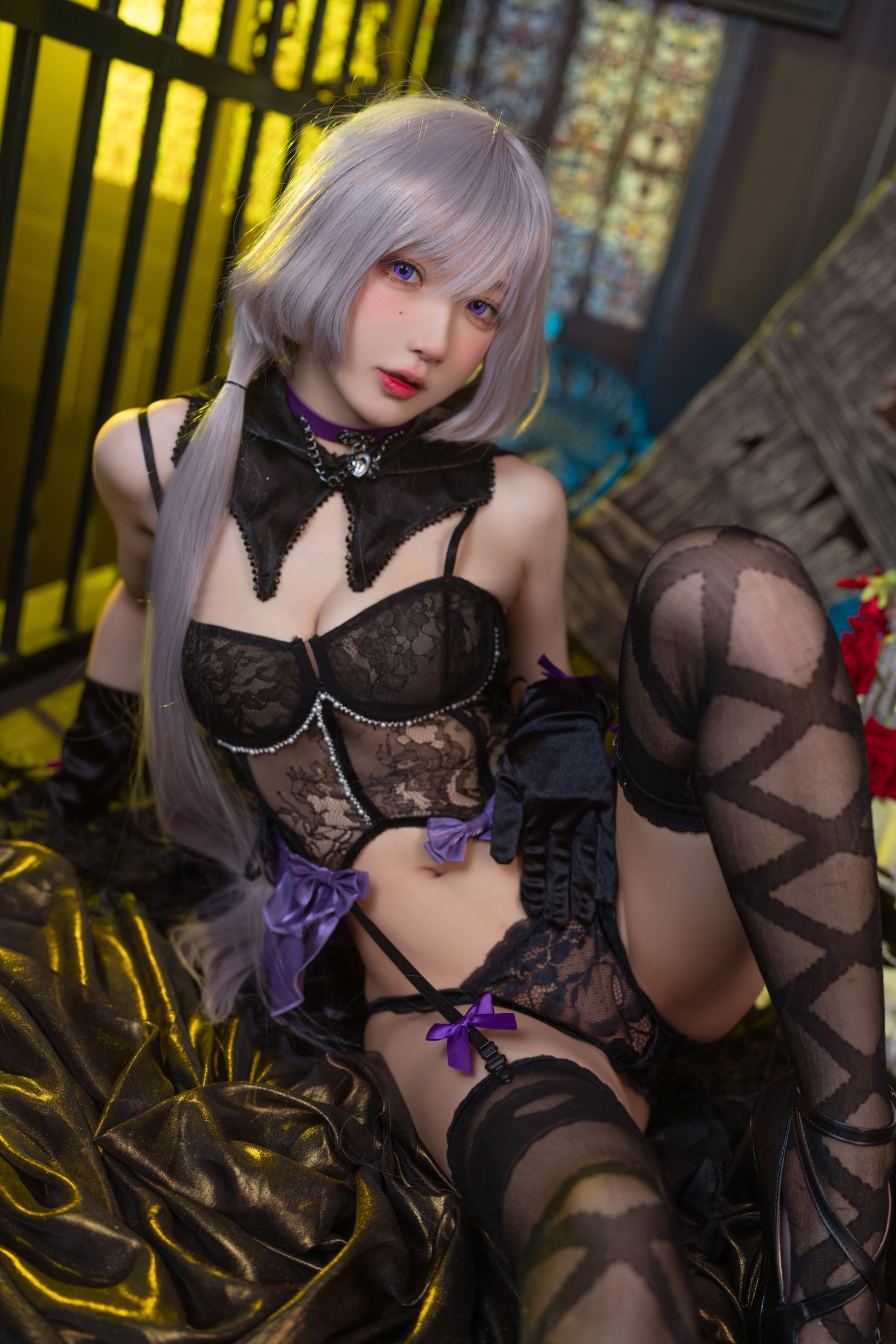 动漫博主阿包也是兔娘 – 午夜瞌睡魔女 [40P]