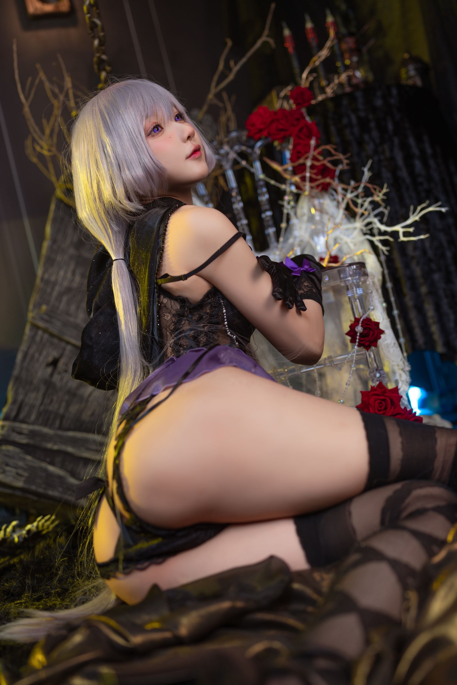 动漫博主阿包也是兔娘 – 午夜瞌睡魔女 [40P]