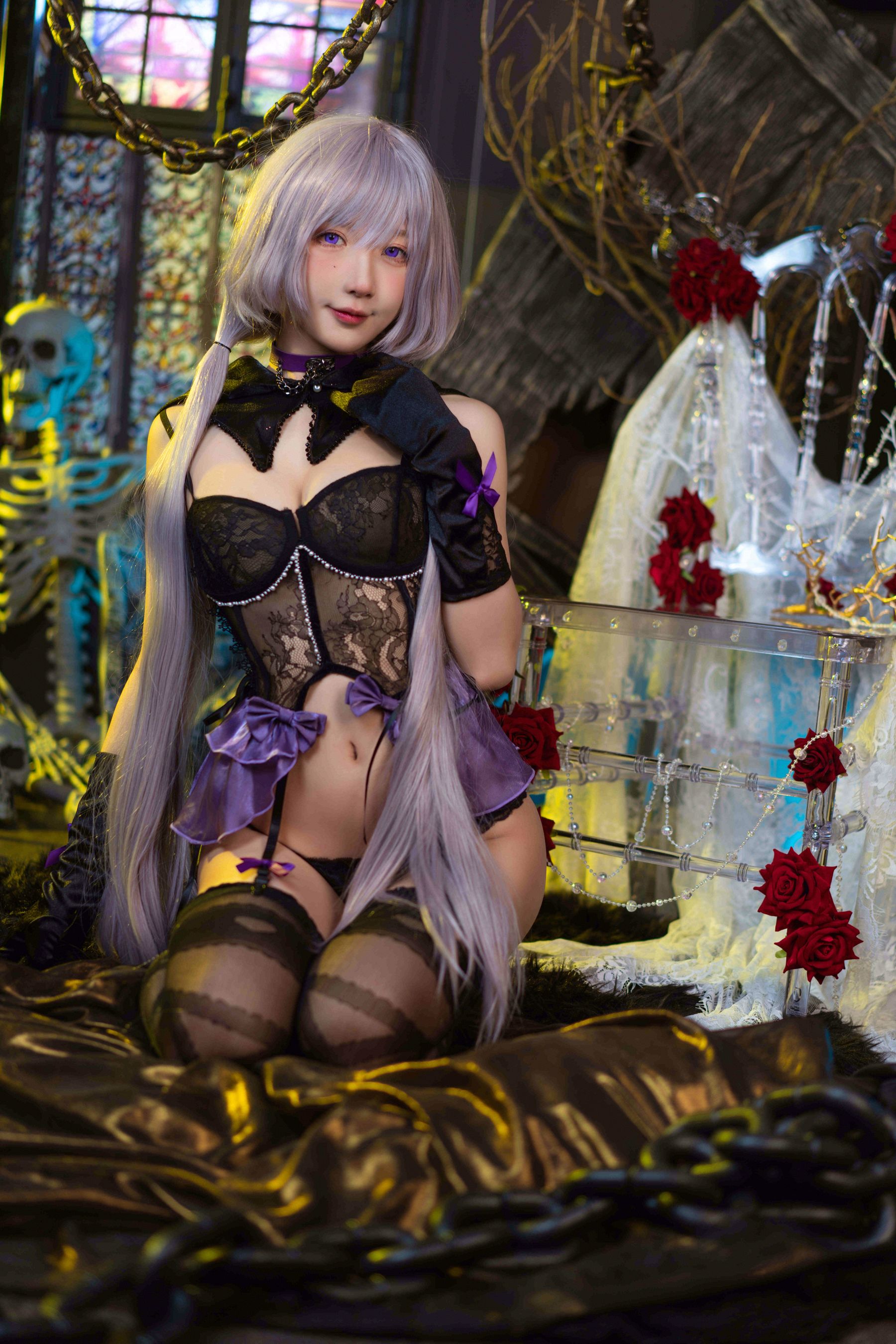 动漫博主阿包也是兔娘 – 午夜瞌睡魔女 [40P]