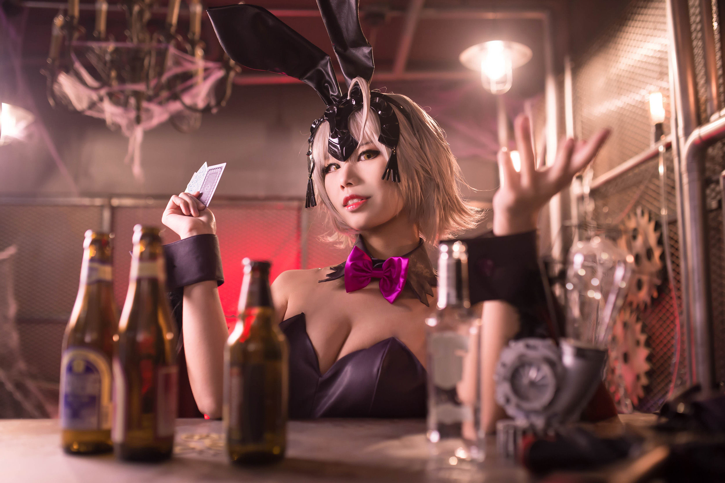 [Cosplay写真] Coser萱-KaYa – 黑贞 兔女郎 [12P]