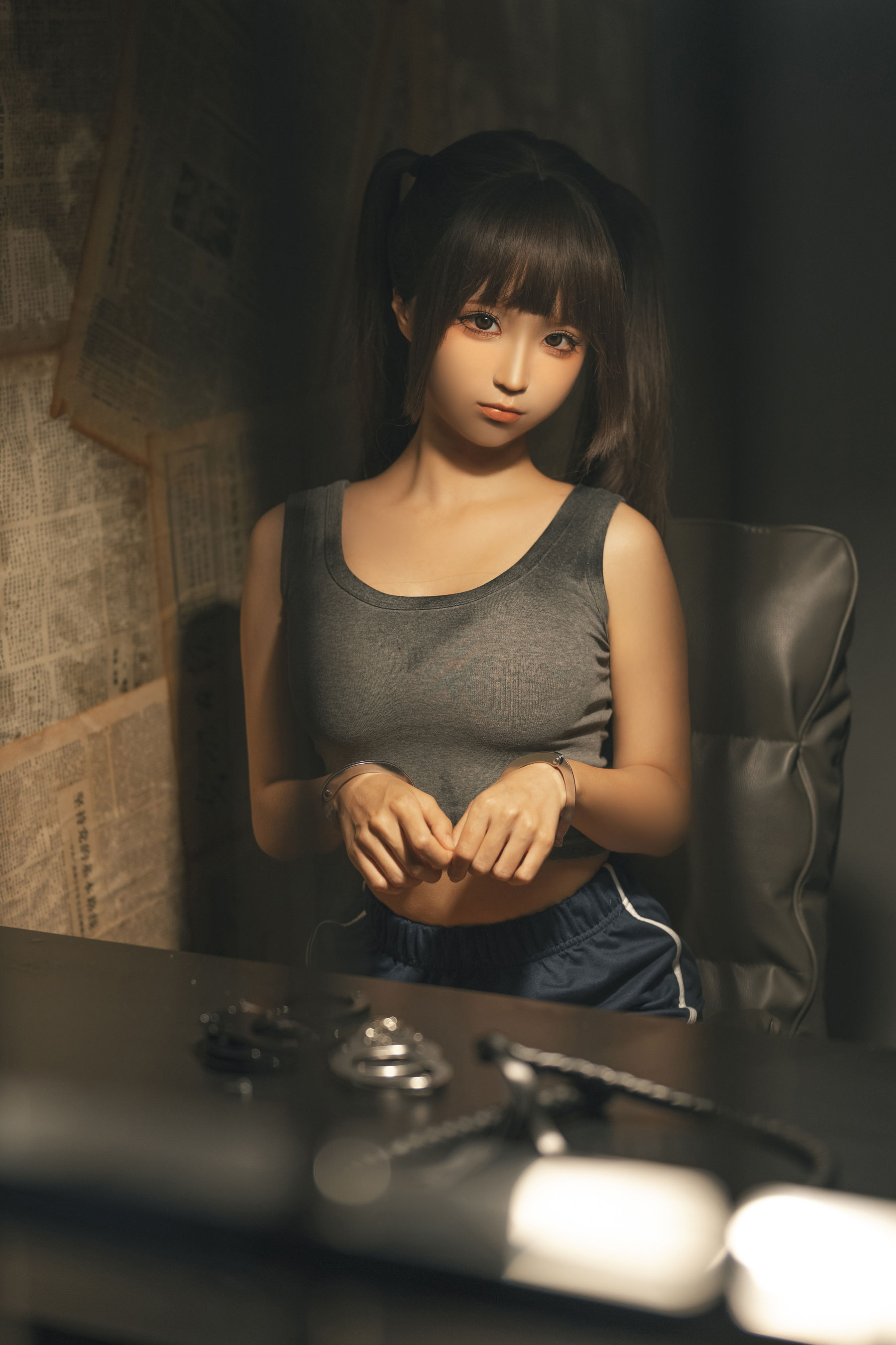动漫博主蠢沫沫 – 审讯 [136P]