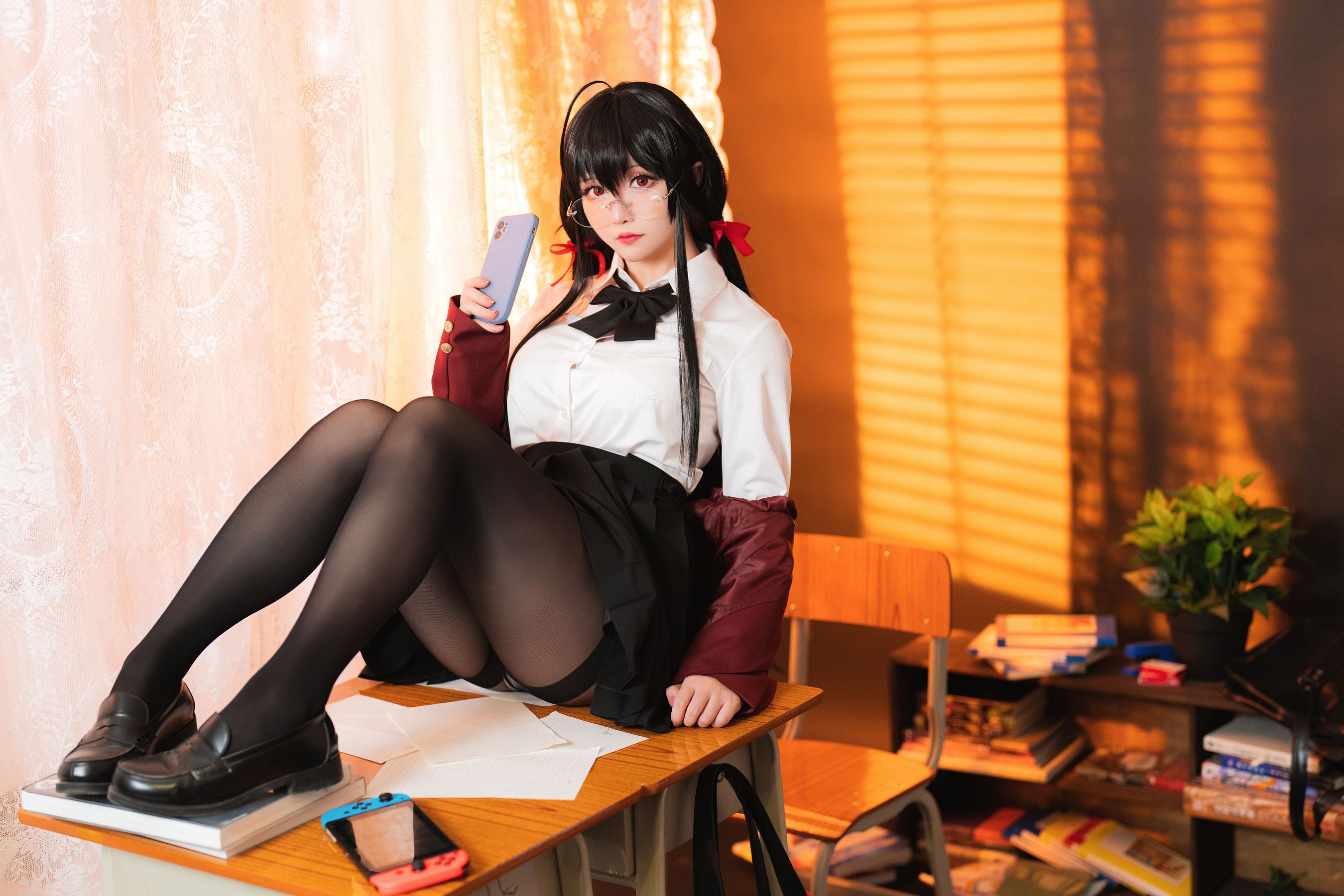 Coser小姐姐星之迟迟 – JK大凤 [58P]