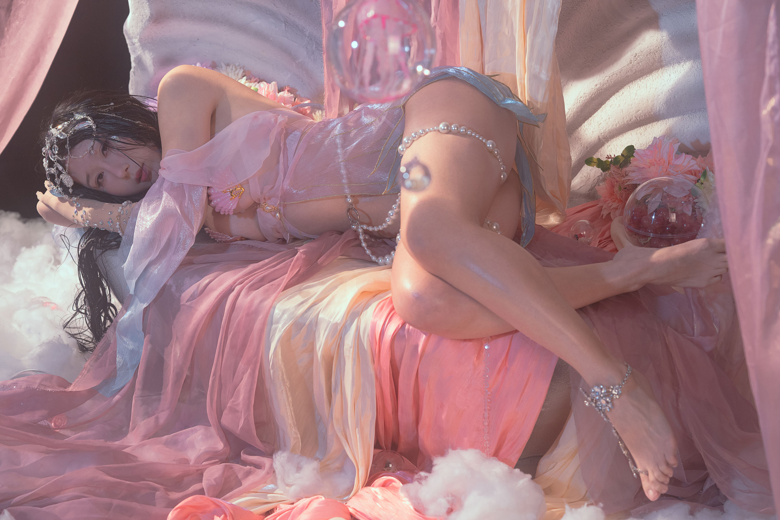 云溪溪 – 奶桃 海的女儿 [39P]
