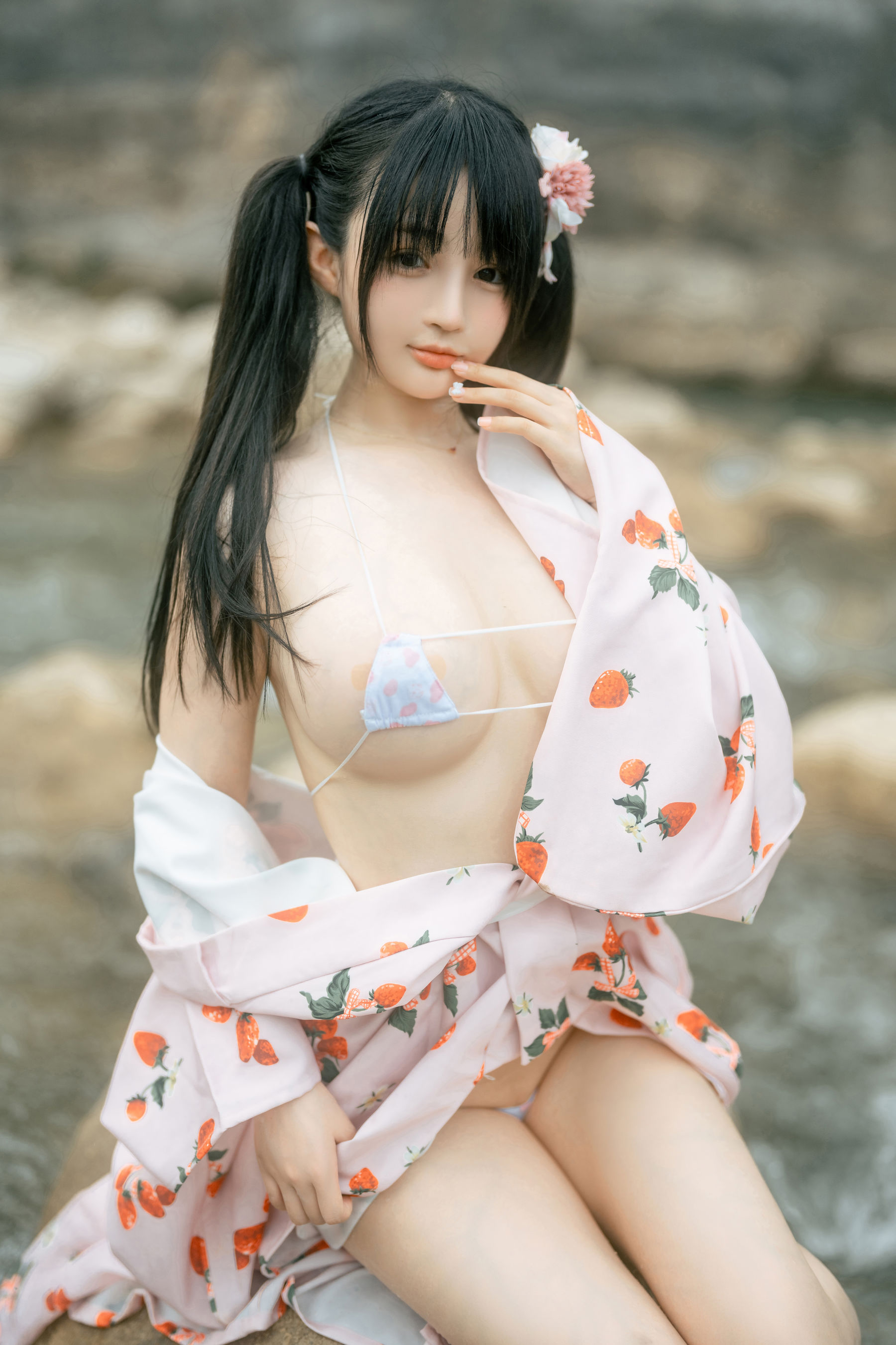 桜井宁宁 – 浴袍 [76P]