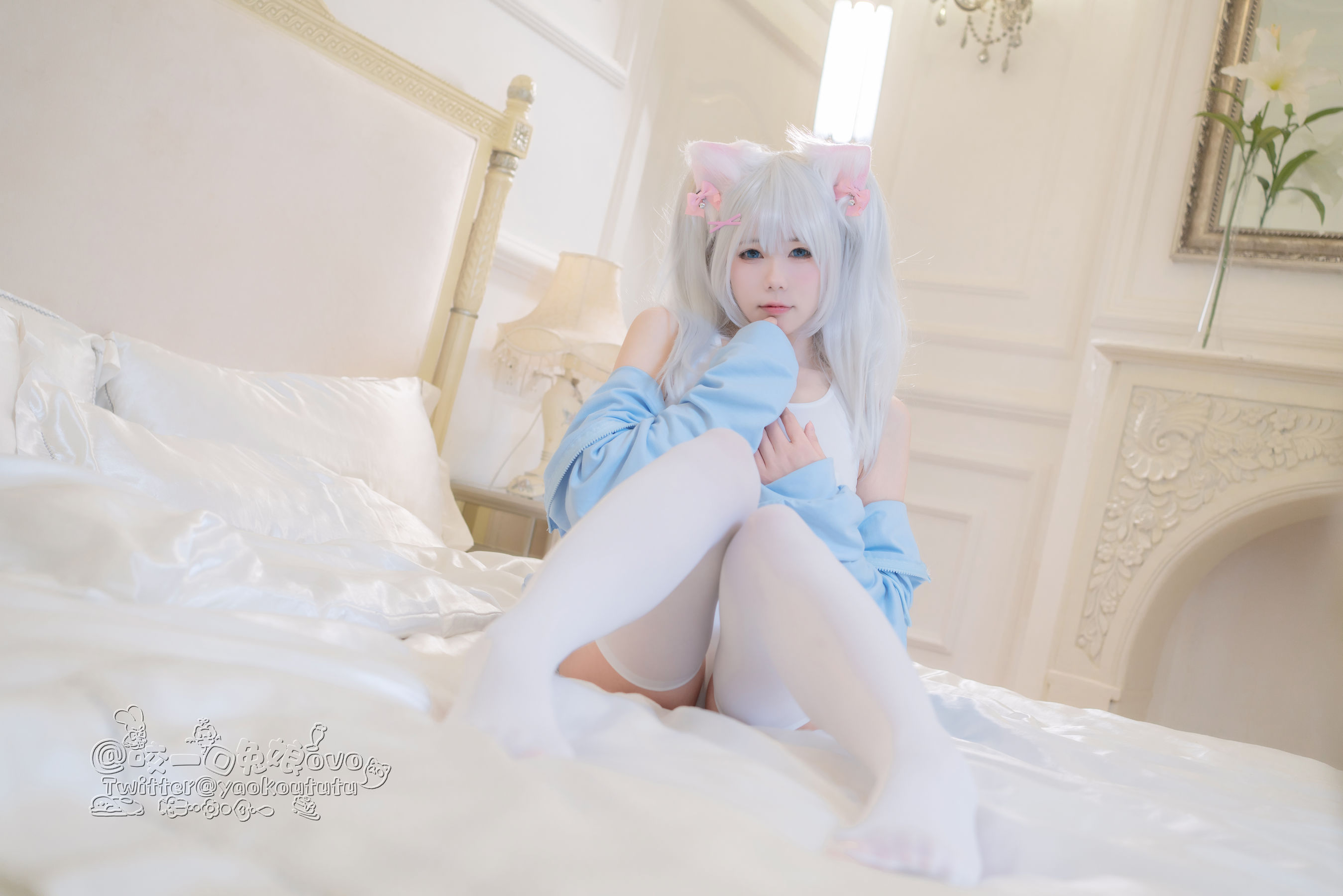 咬一口兔娘 – 做你的猫 [55P]