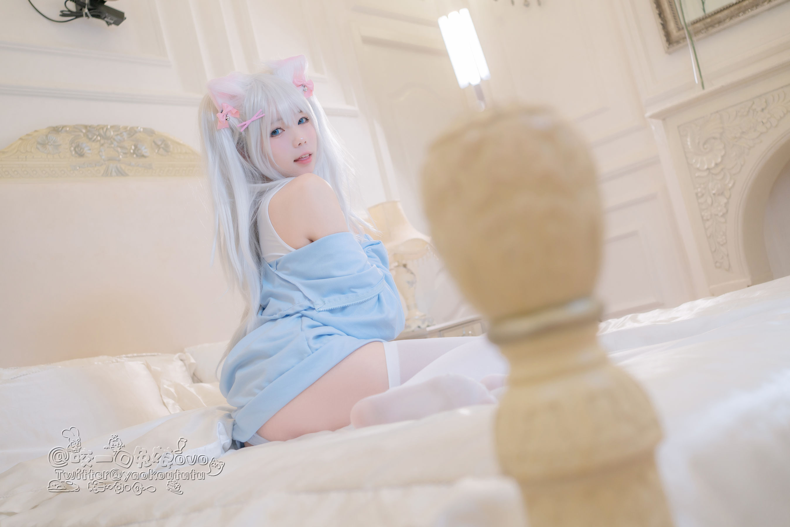 咬一口兔娘 – 做你的猫 [55P]