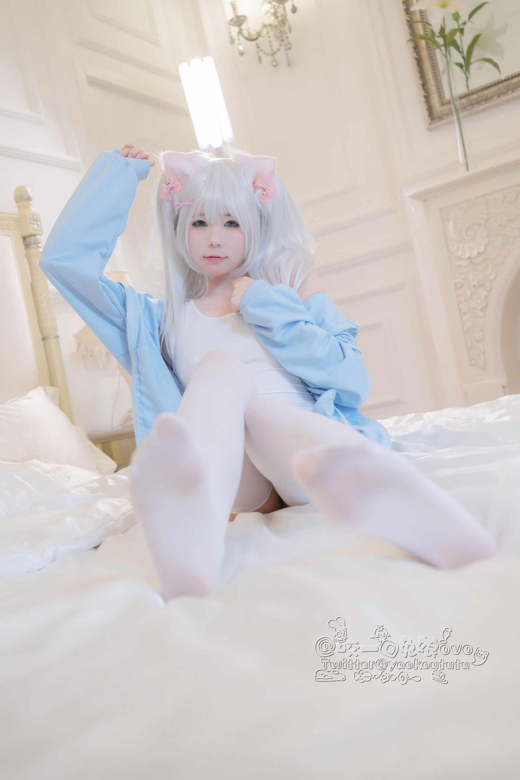 咬一口兔娘 – 做你的猫 [55P]