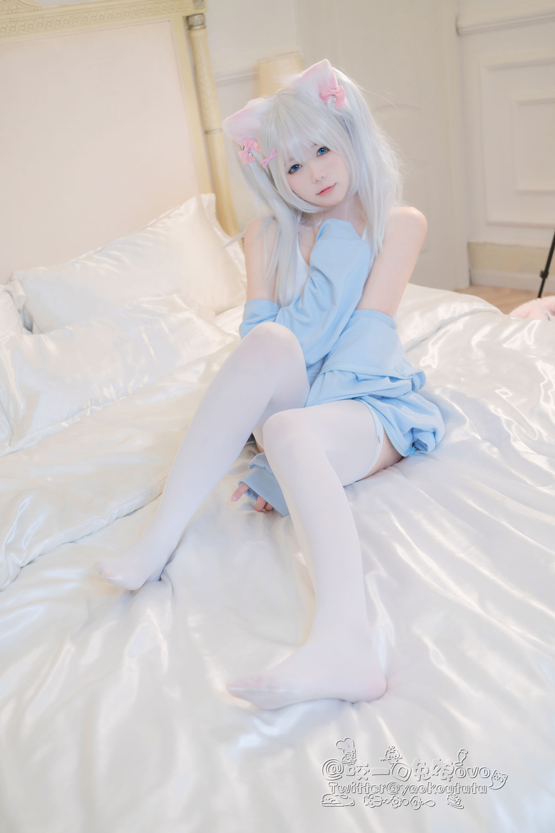 咬一口兔娘 – 做你的猫 [55P]