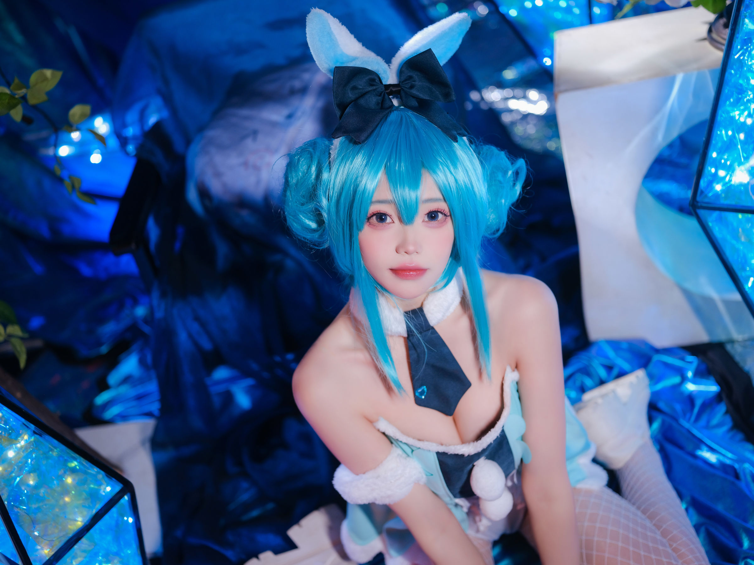 咬一口兔娘 – MIKU初音未来兔女郎 [12P]