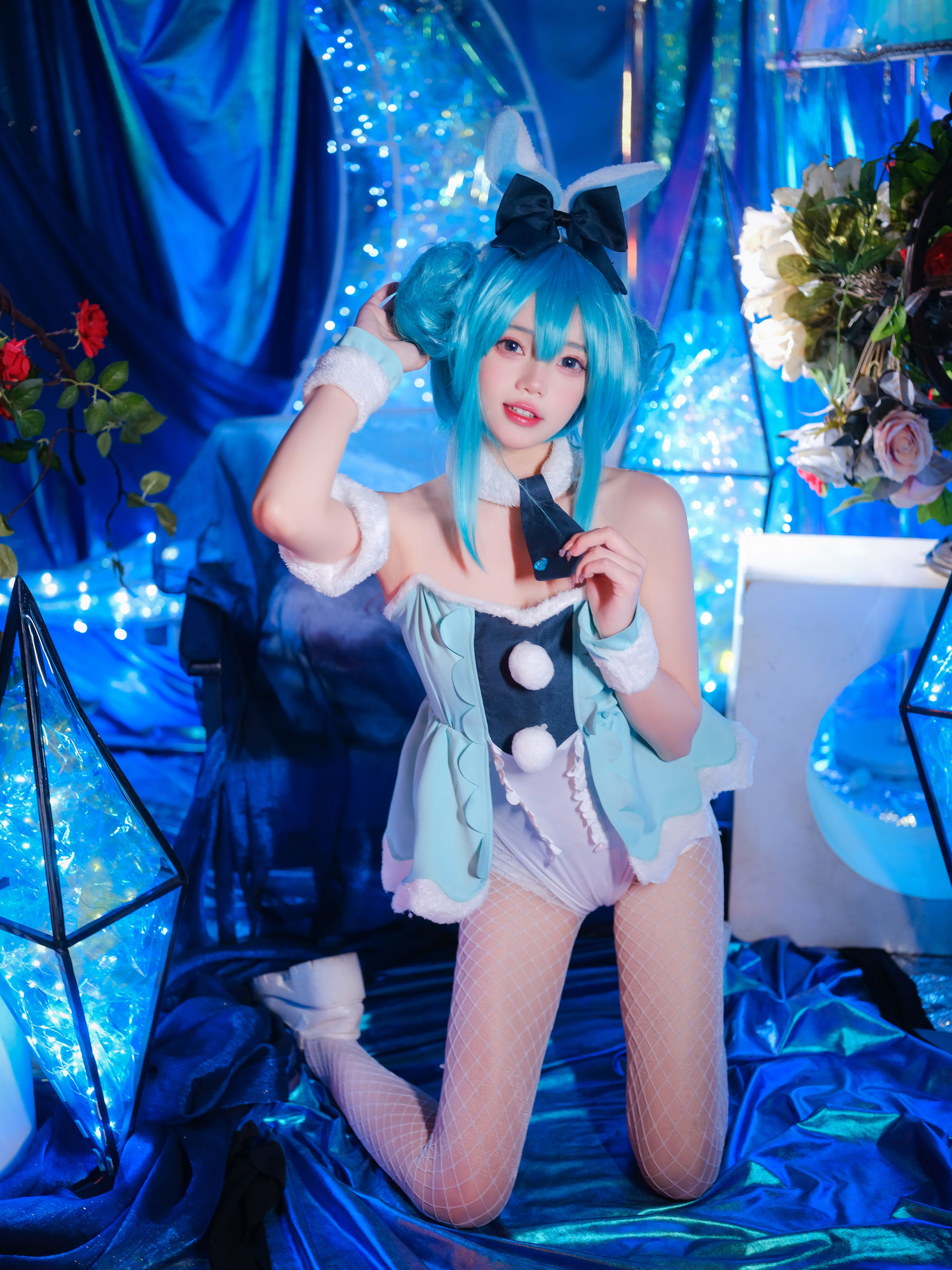 咬一口兔娘 – MIKU初音未来兔女郎 [12P]