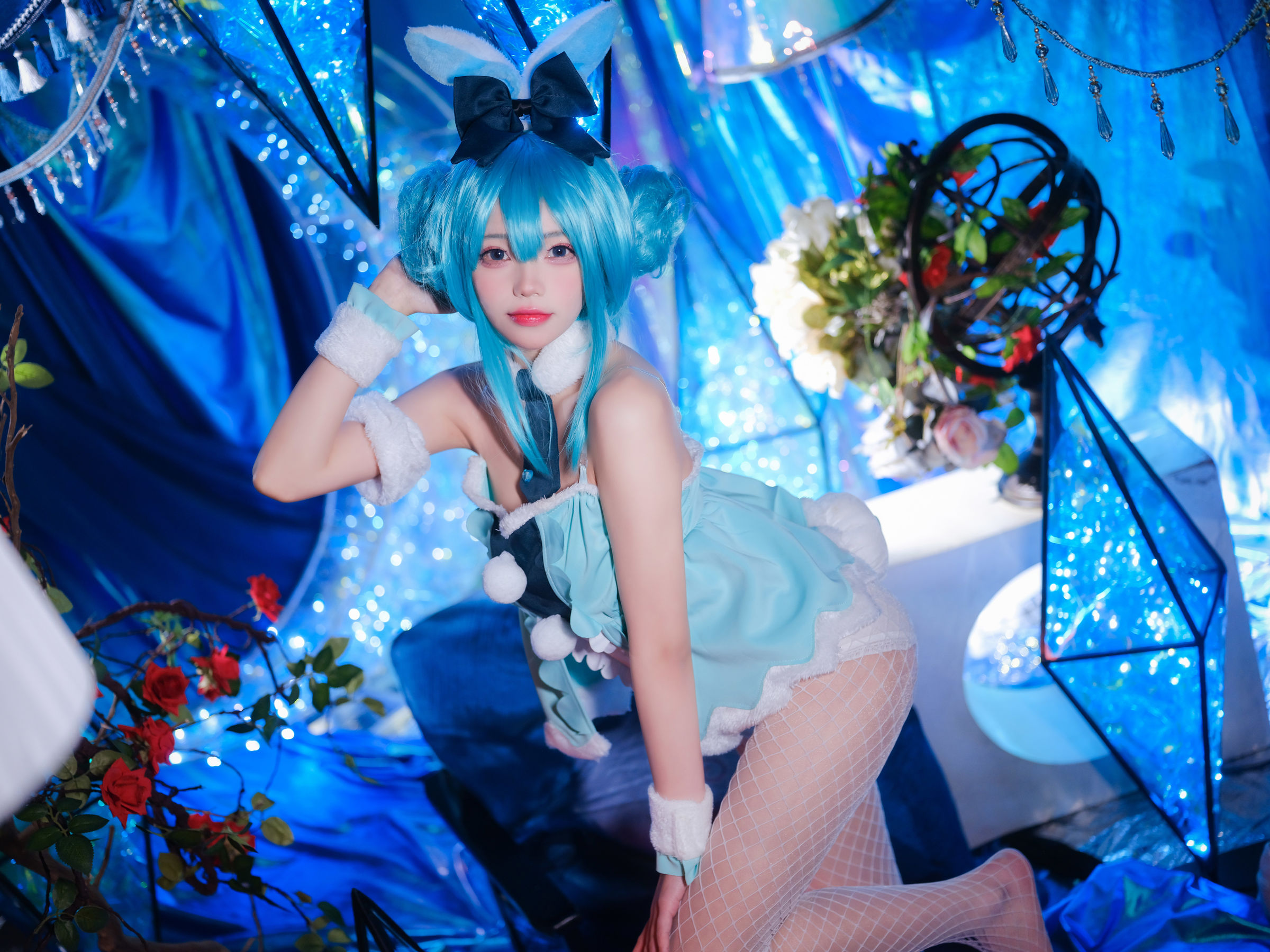 咬一口兔娘 – MIKU初音未来兔女郎 [12P]