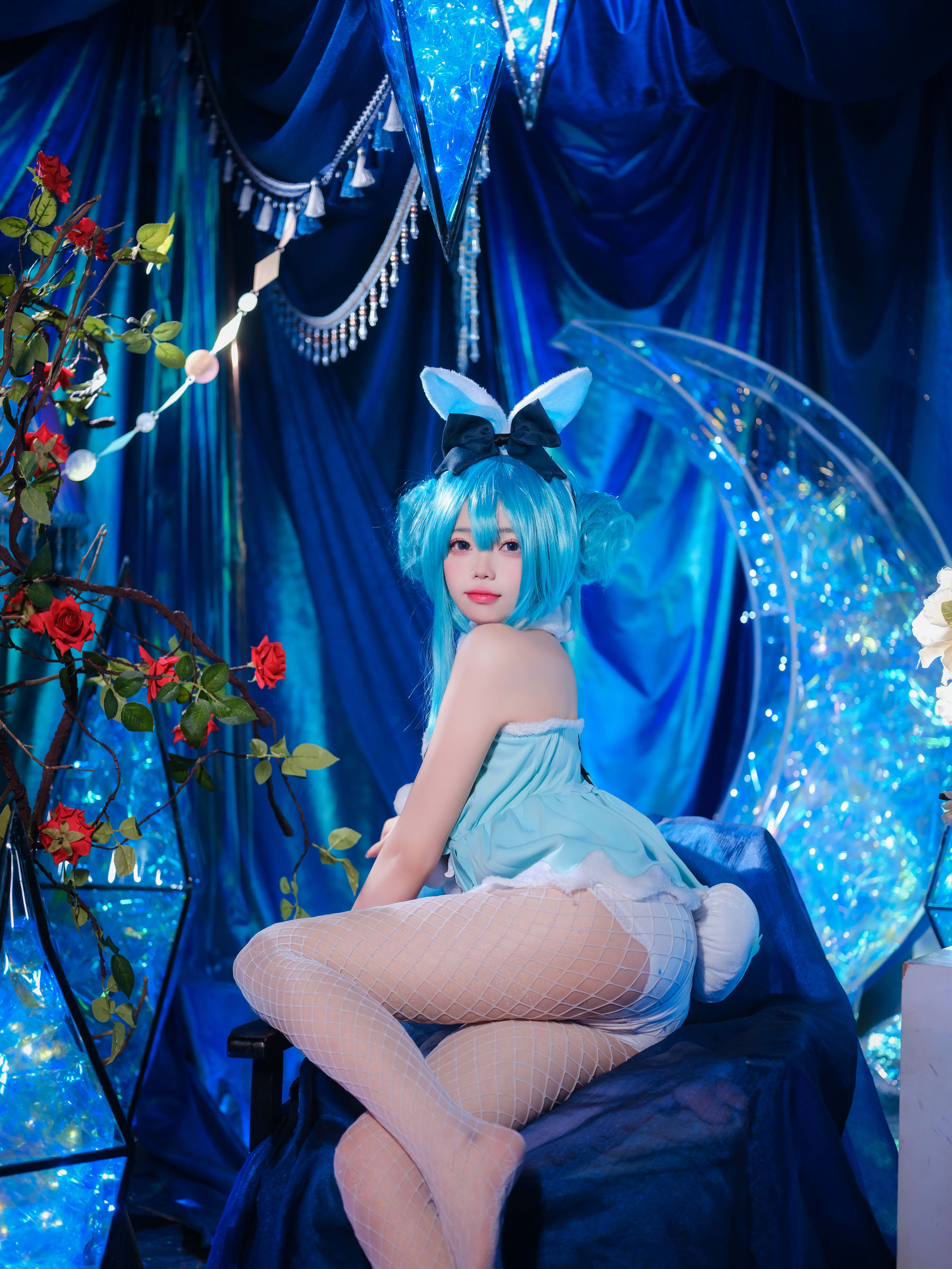咬一口兔娘 – MIKU初音未来兔女郎 [12P]