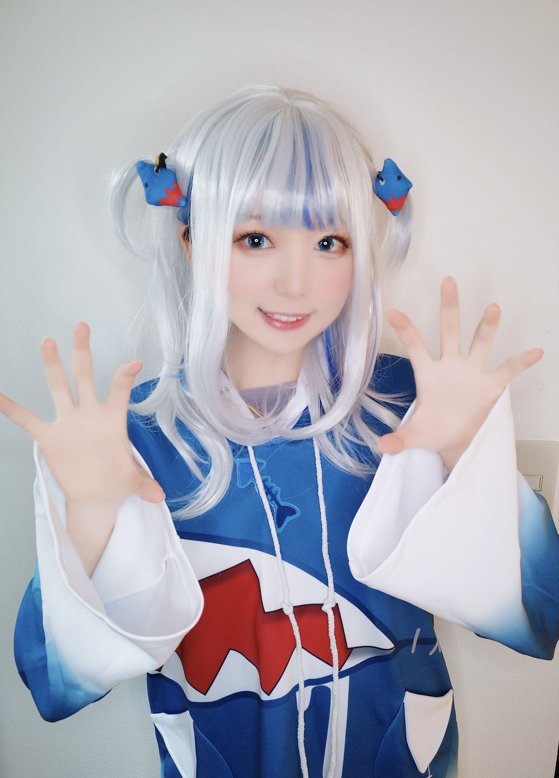 Yuki亭 – Gawer gura cosplay [14P]