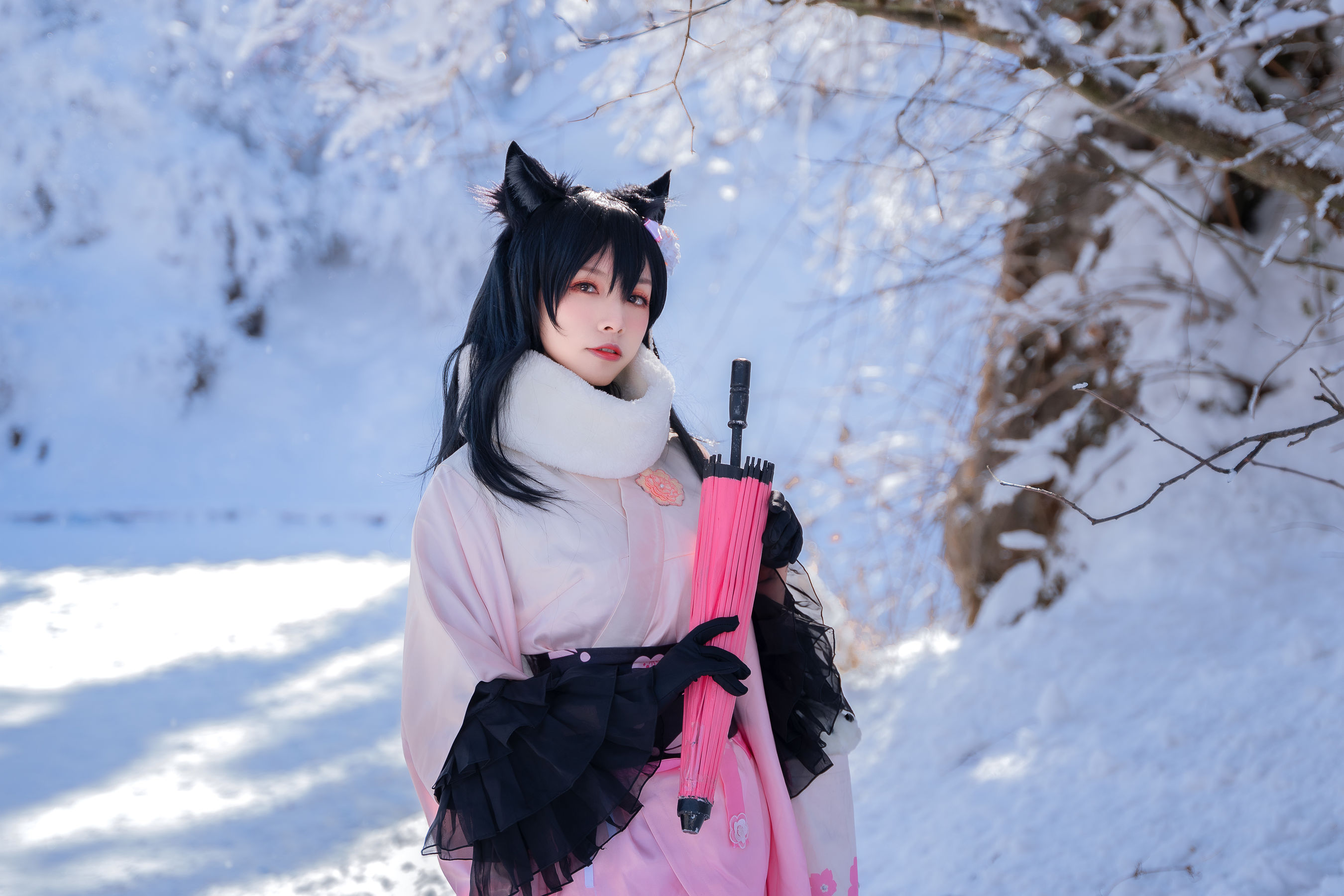 Neko-薇薇 – 爱宕和服 [44P]