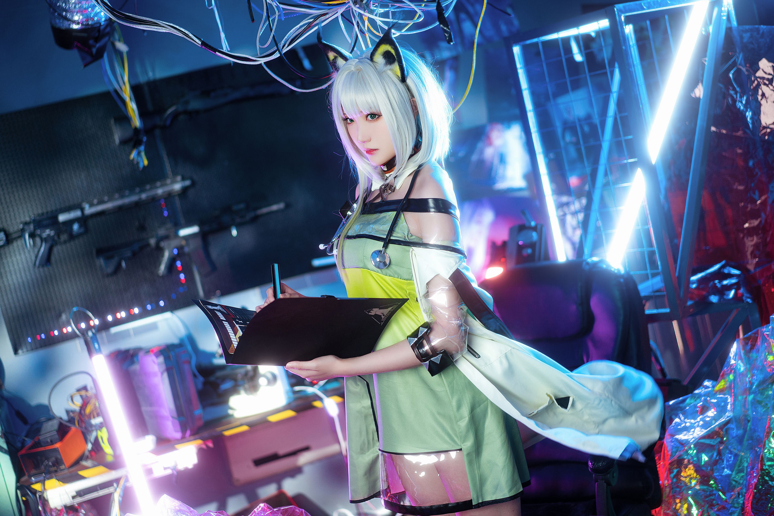 Coser瓜希酱福利 明日方舟 凯尔希 [20P]