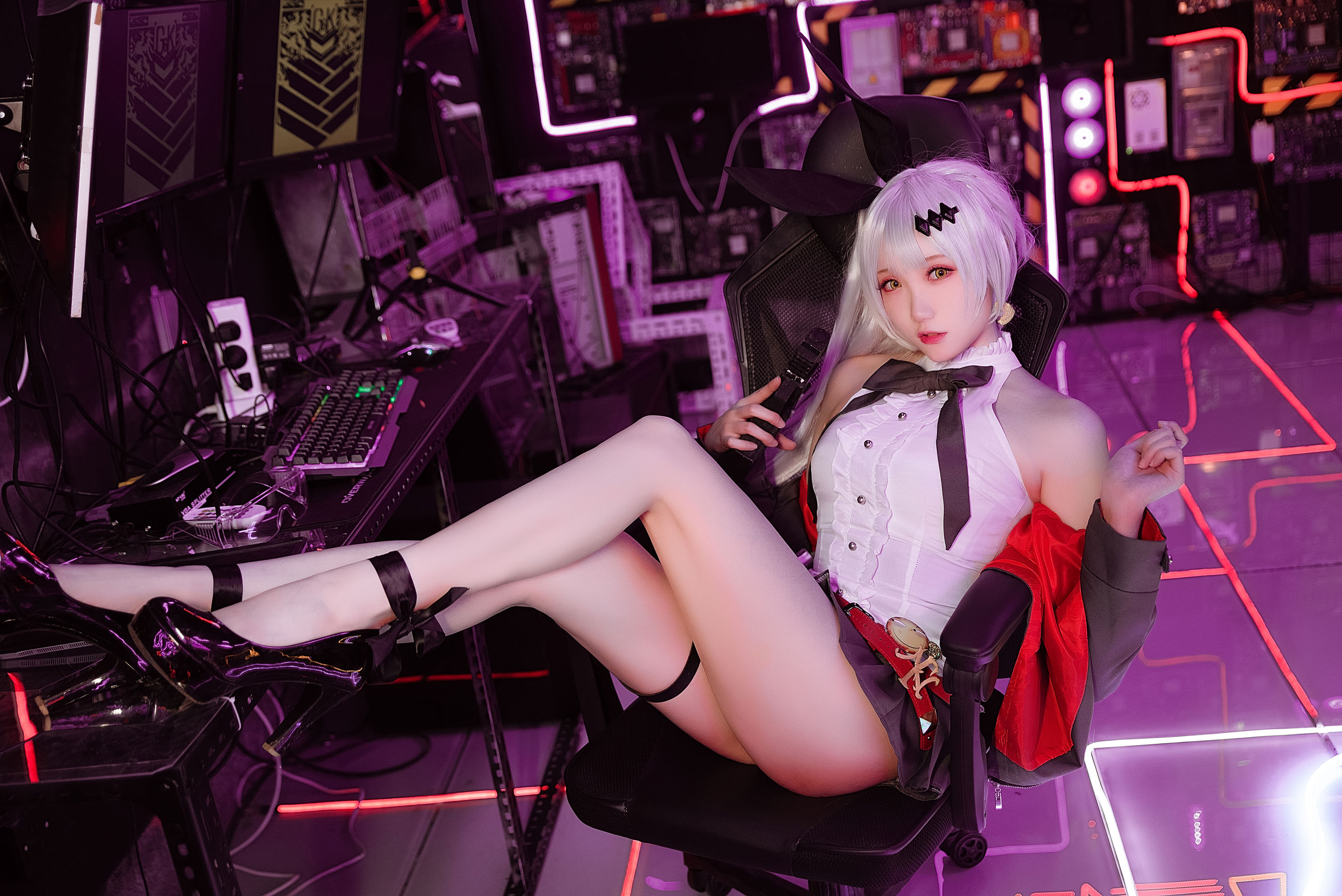 Coser瓜希酱福利 少女前线 FN-57 Five-seveN [21P]