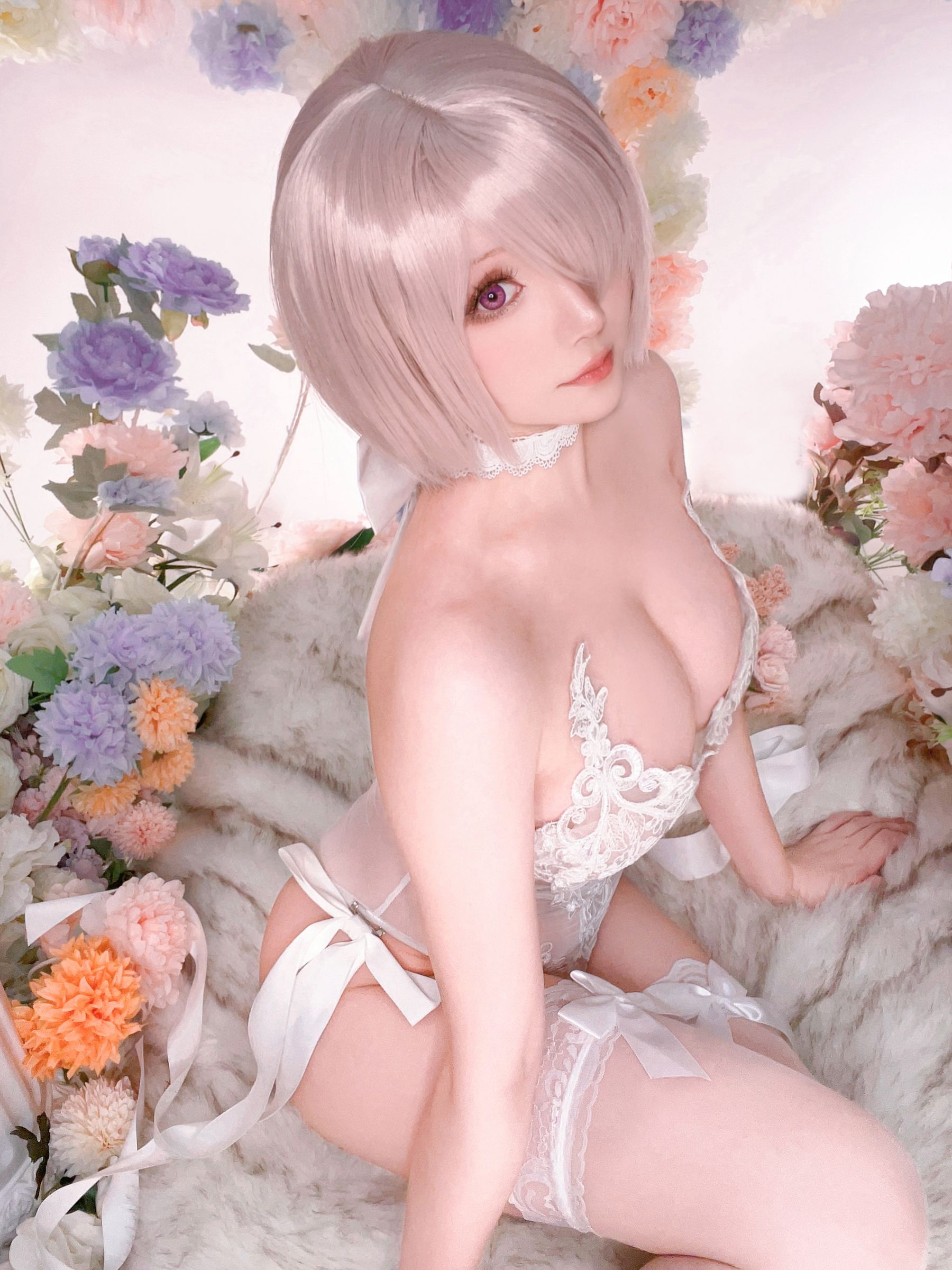 Coser小姐姐星之迟迟 – 玛修婚纱 [78P]