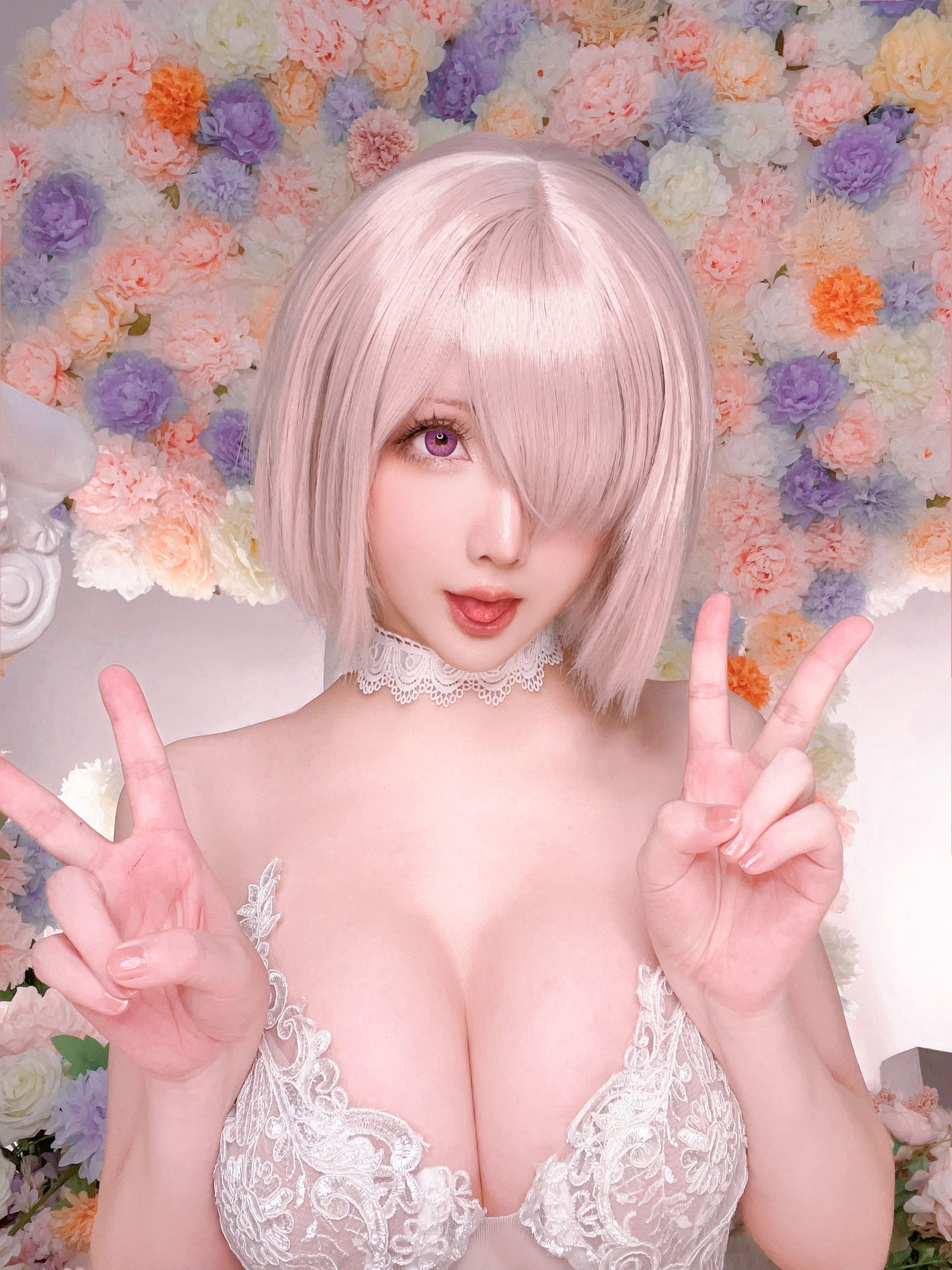 Coser小姐姐星之迟迟 – 玛修婚纱 [78P]