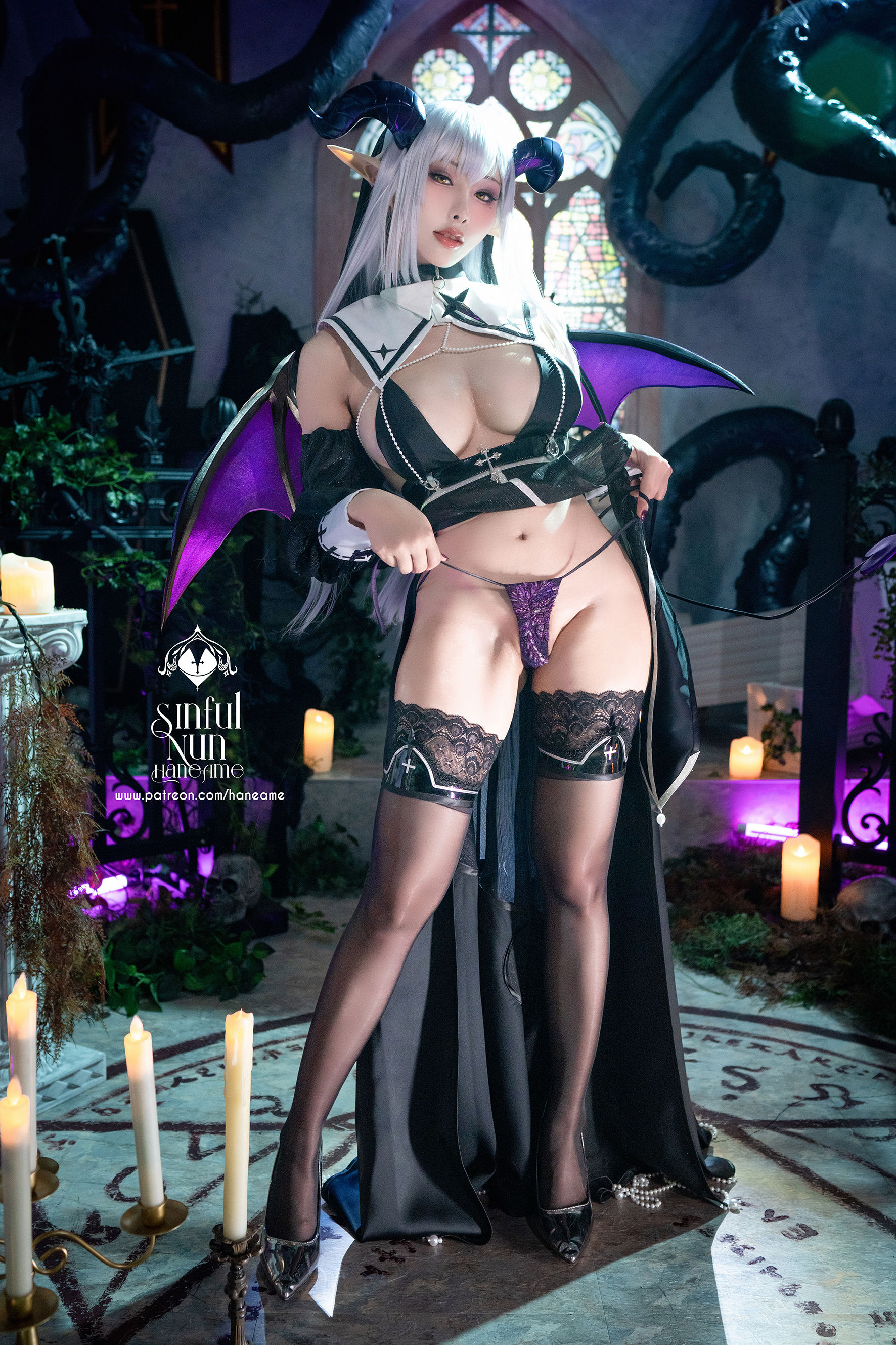 Hane Ame 雨波写真 – 罪恶修女 Devil [32P]