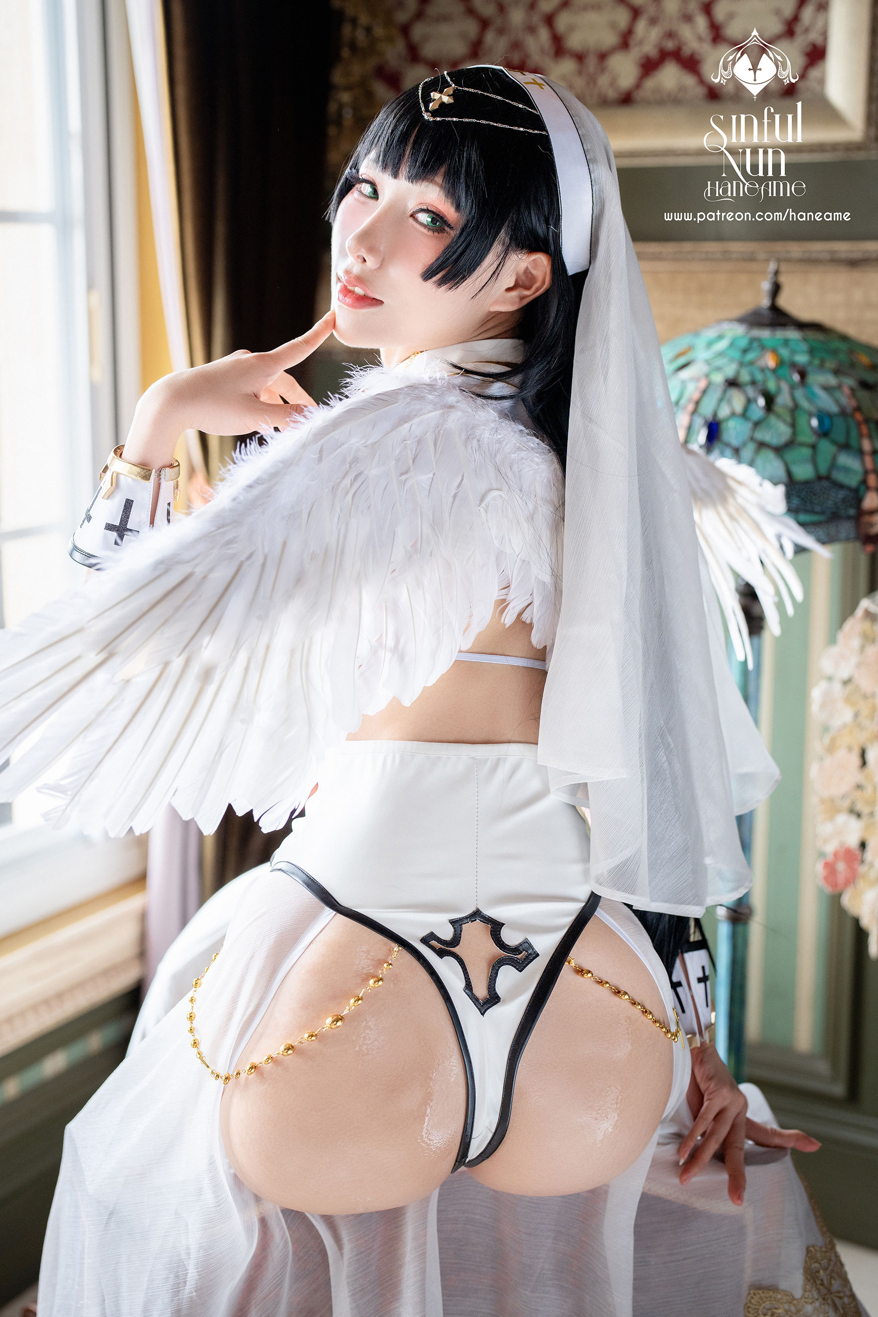 Hane Ame 雨波写真 – 罪恶修女 Angel [35P]