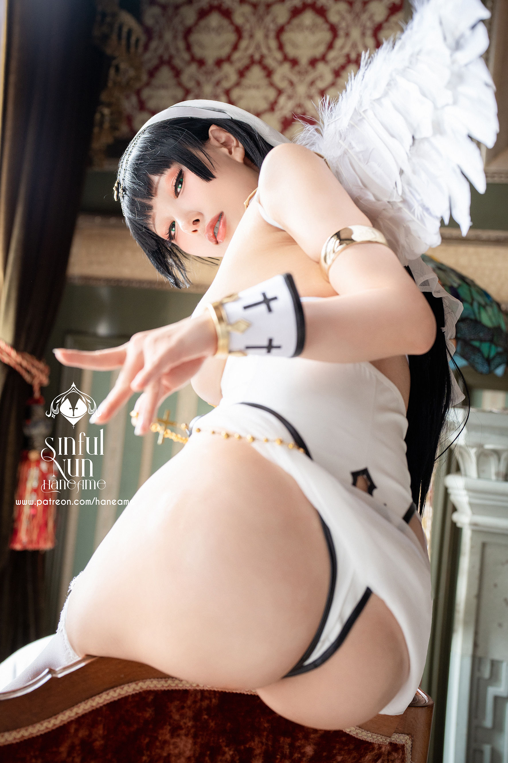 Hane Ame 雨波写真 – 罪恶修女 Angel [35P]