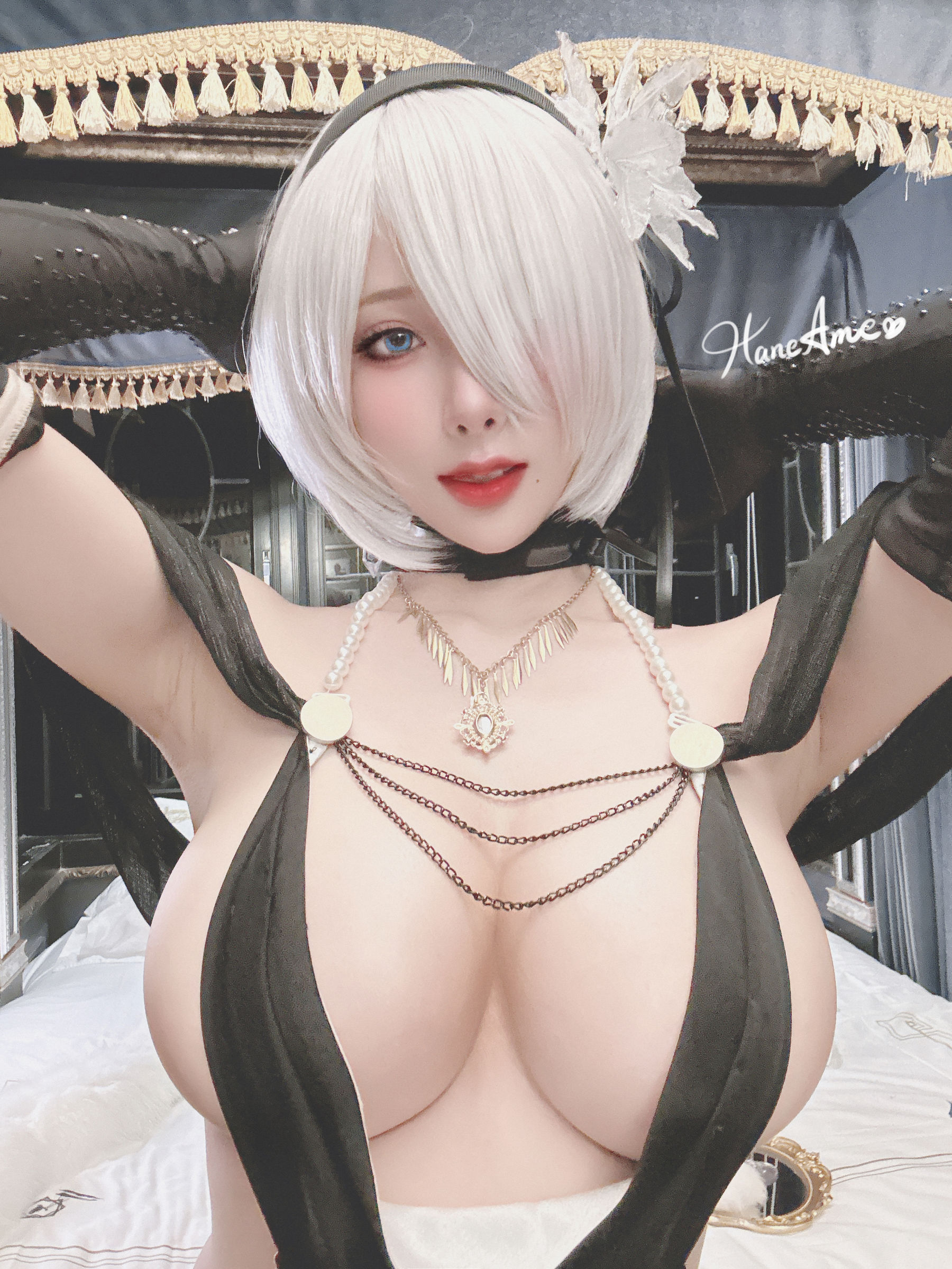 Hane Ame 雨波写真 – Nier 2BSelfie [45P]