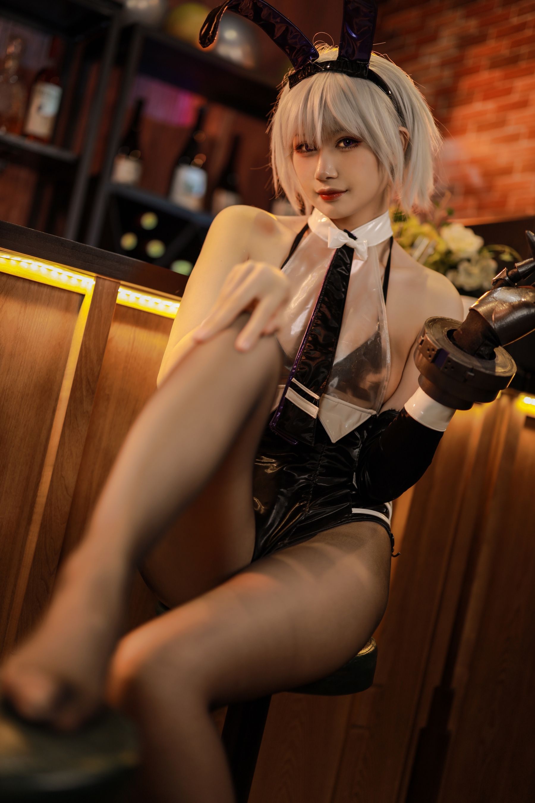 兔胖胖min – 里诺兔女郎 [24P]