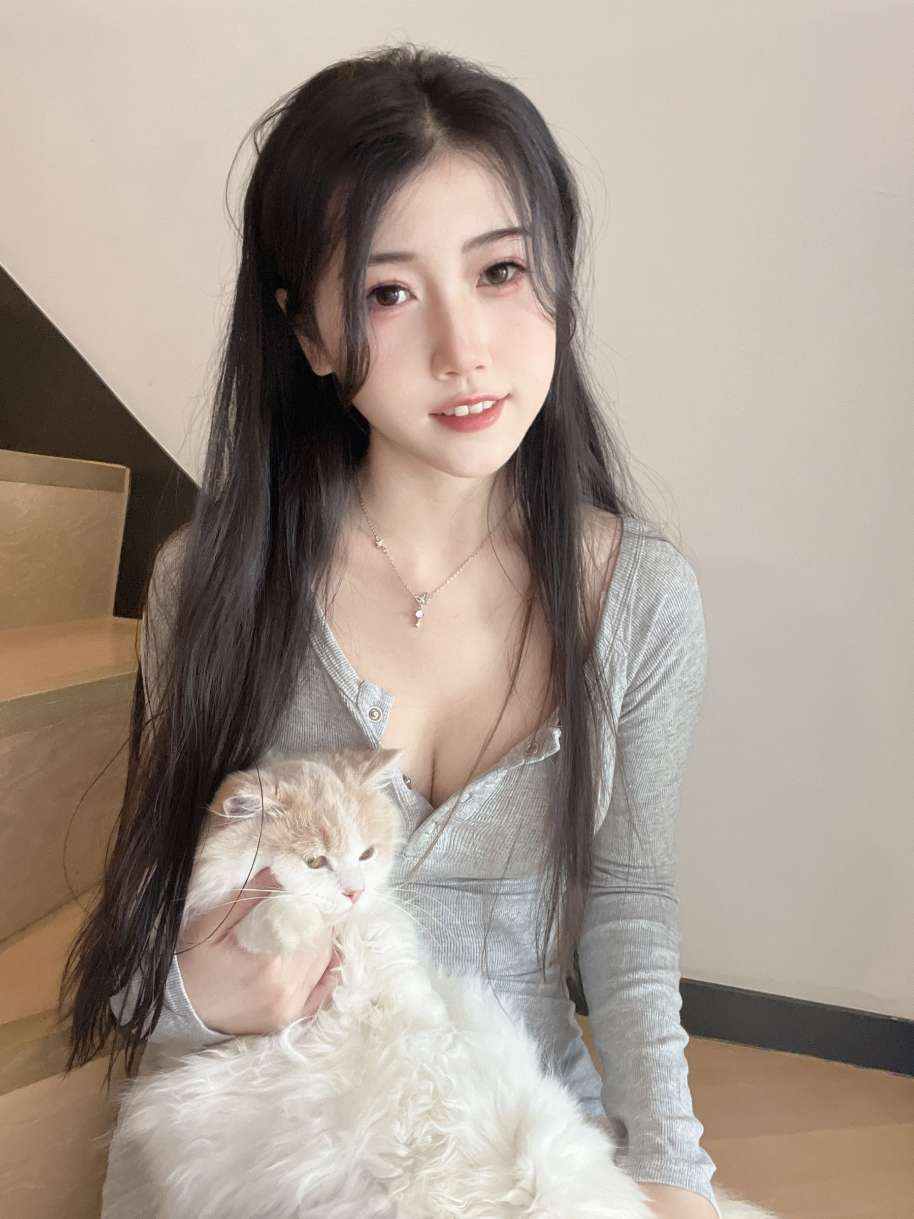 微博人气Coser不呆猫 – 居家猫猫女友 [59P]