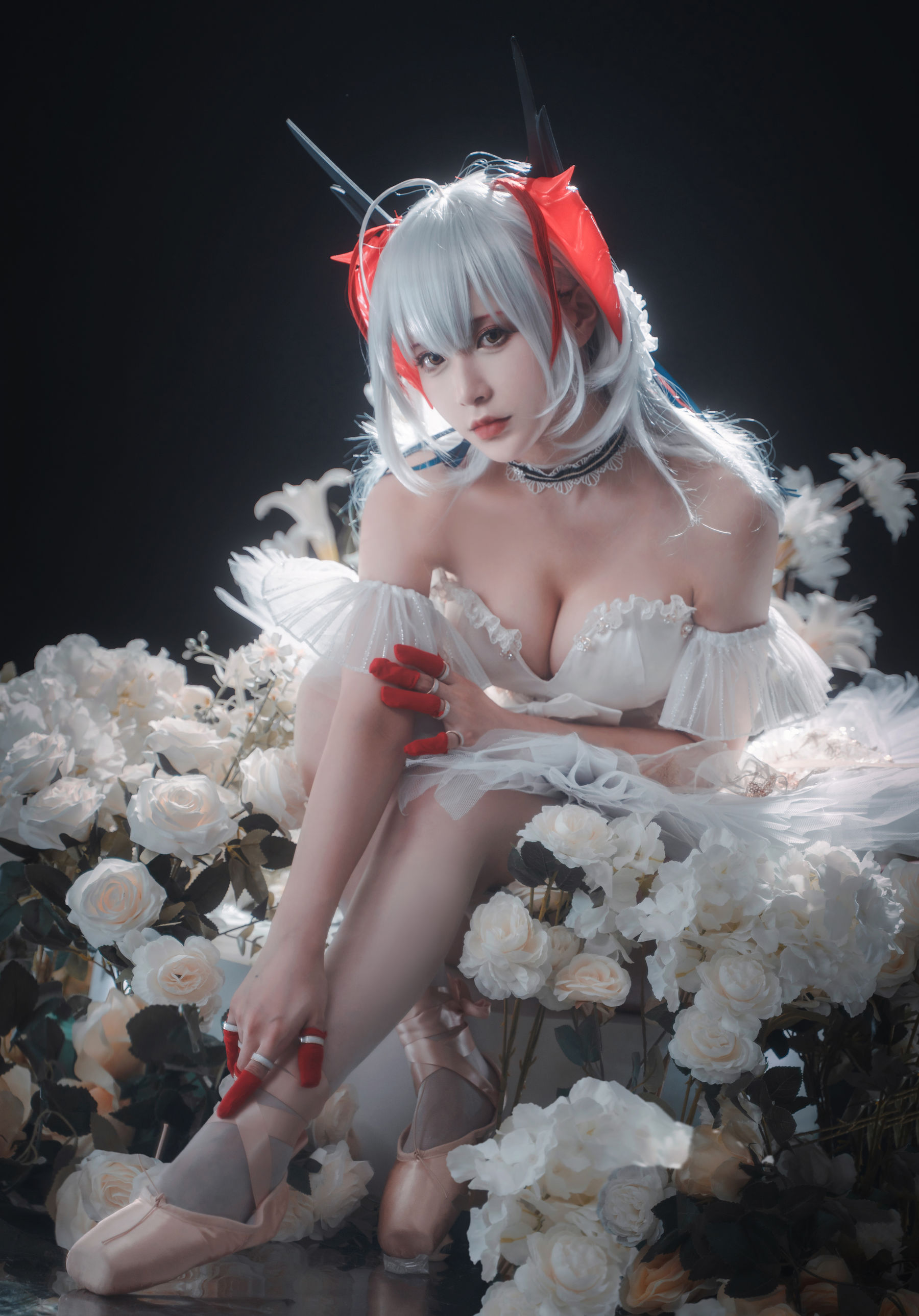 动漫博主铁板烧鬼舞w – 明日方舟 芭蕾 [18P]