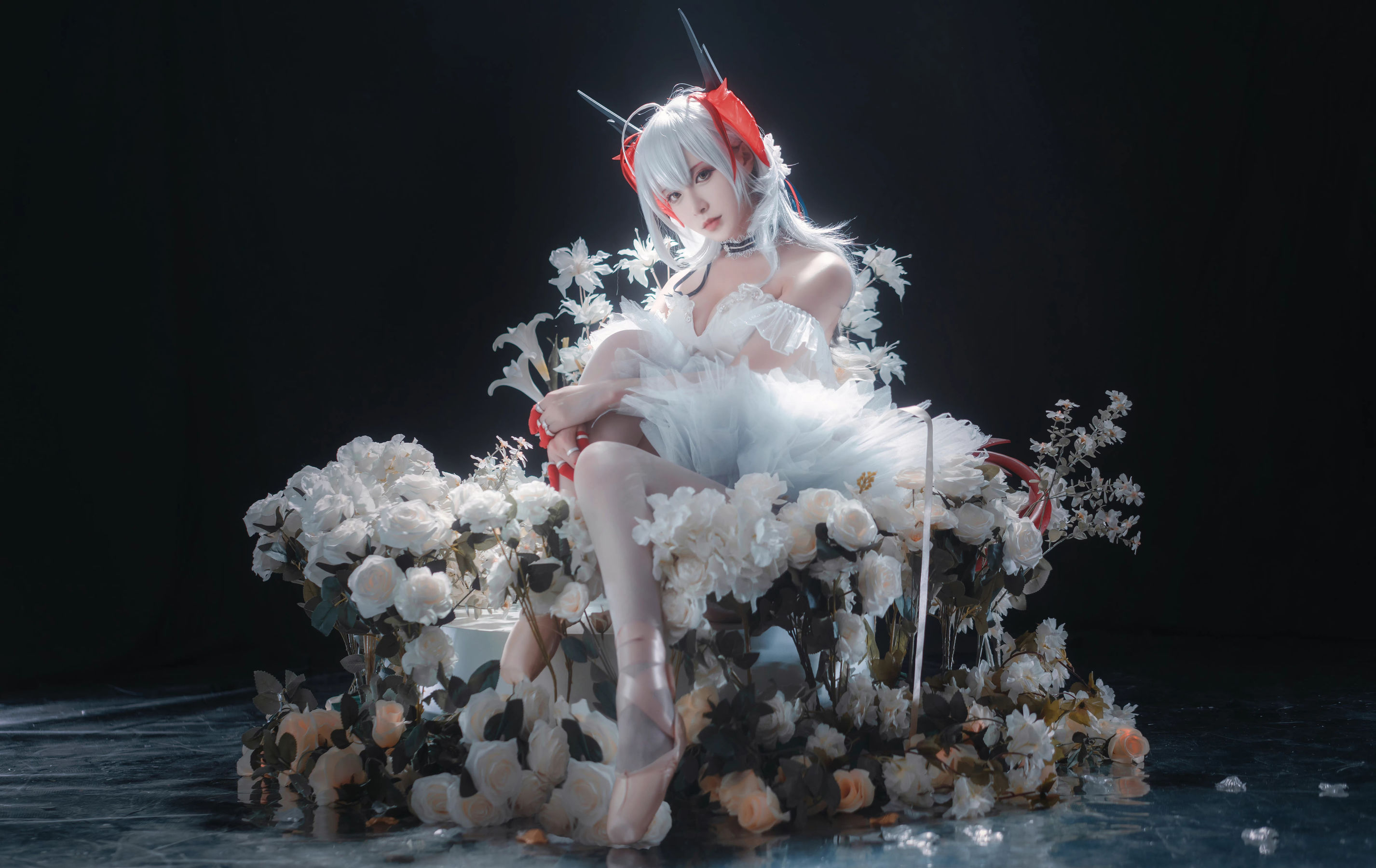 动漫博主铁板烧鬼舞w – 明日方舟 芭蕾 [18P]