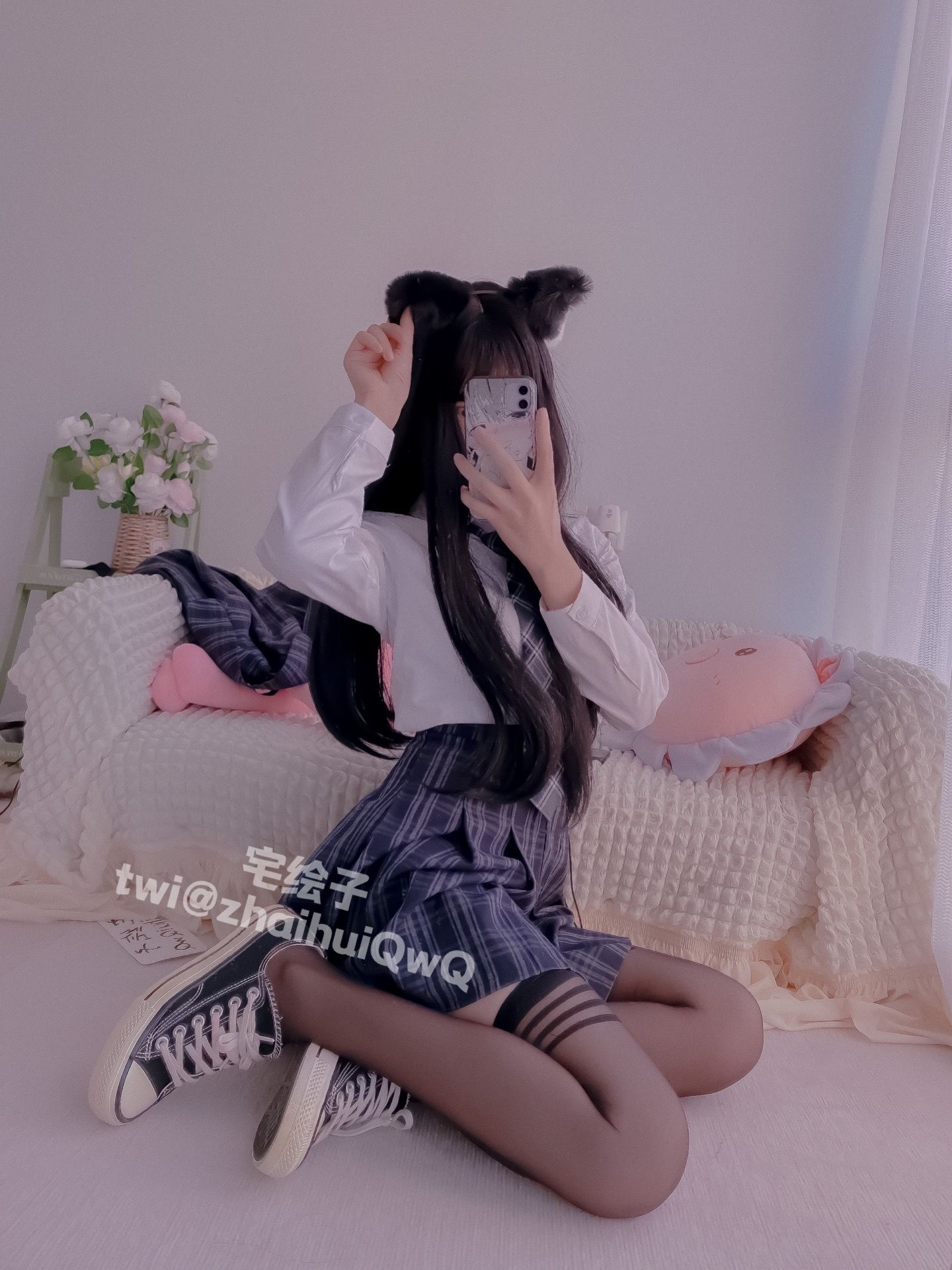 二阶堂 – JK校服 [86P]