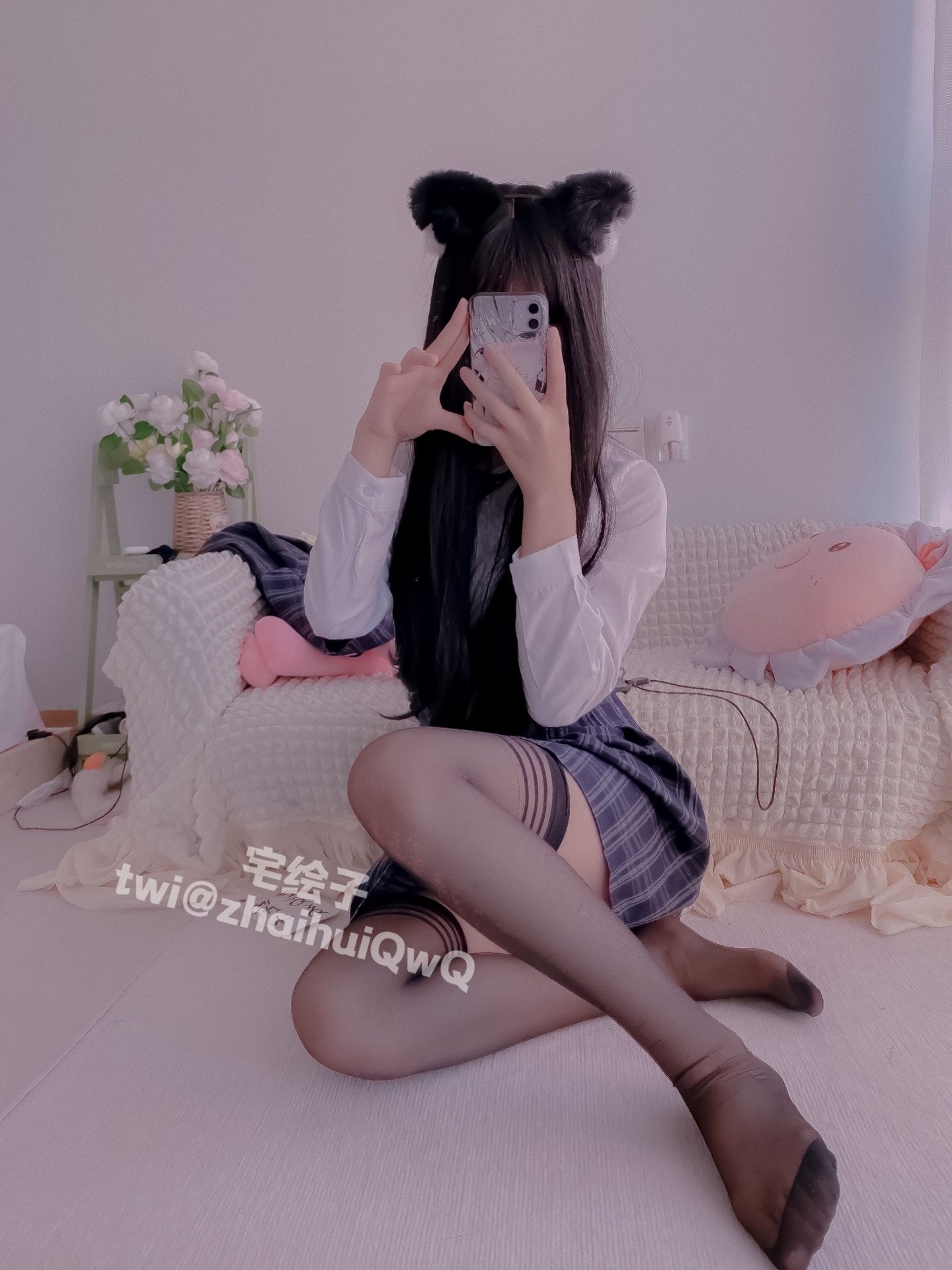 二阶堂 – JK校服 [86P]