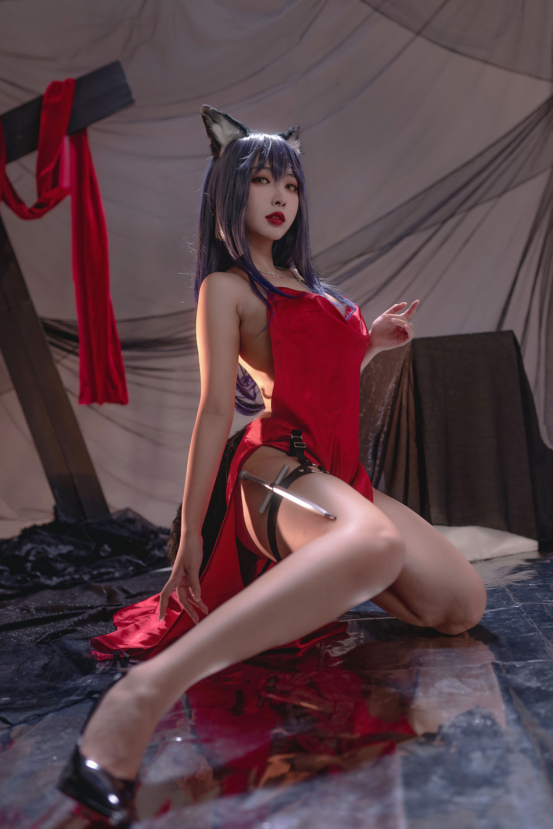 宫本桜 – 德克萨斯同人礼服 [23P]