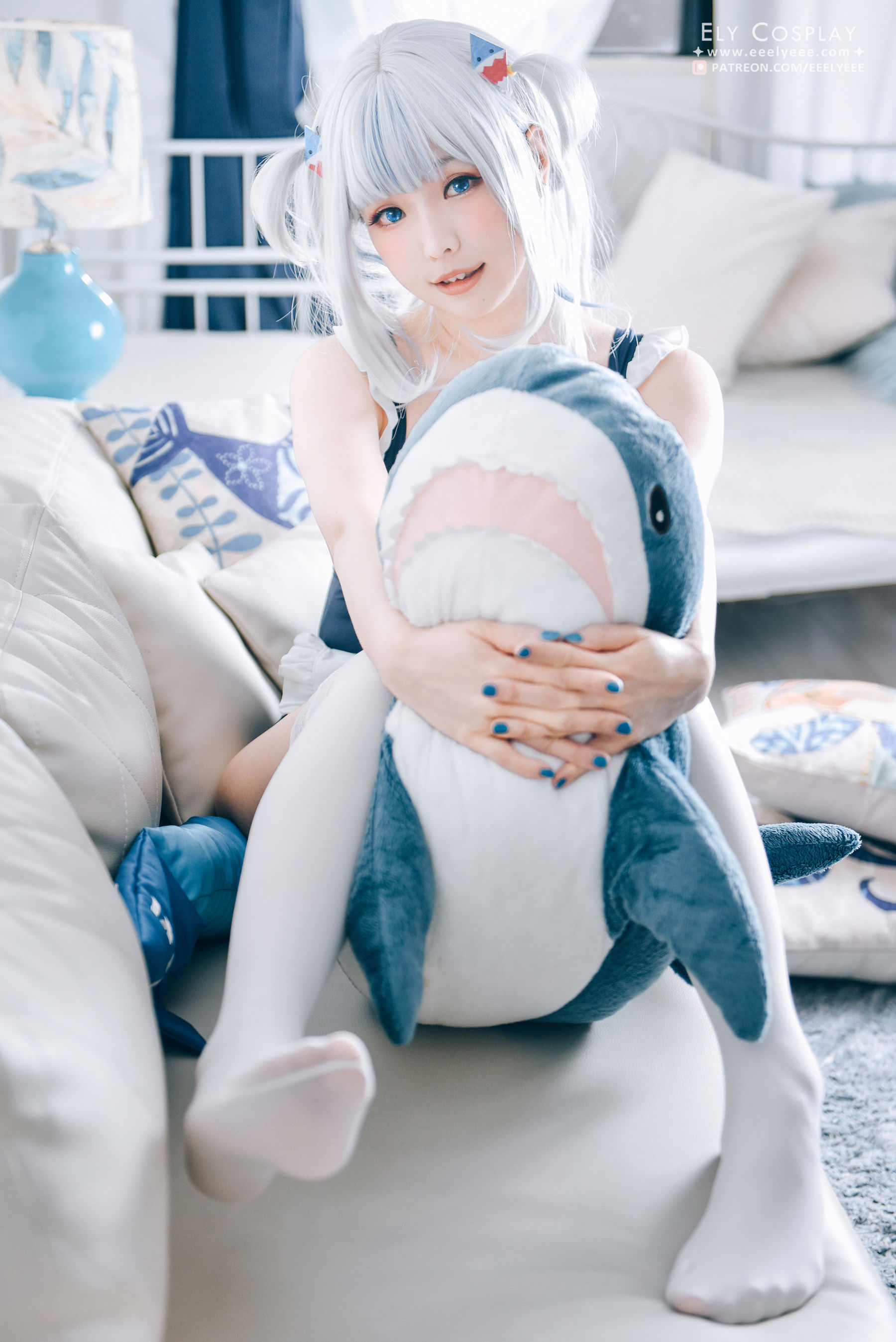 Ely_eee(ElyEE子) – Gura Swimsuit [19P]