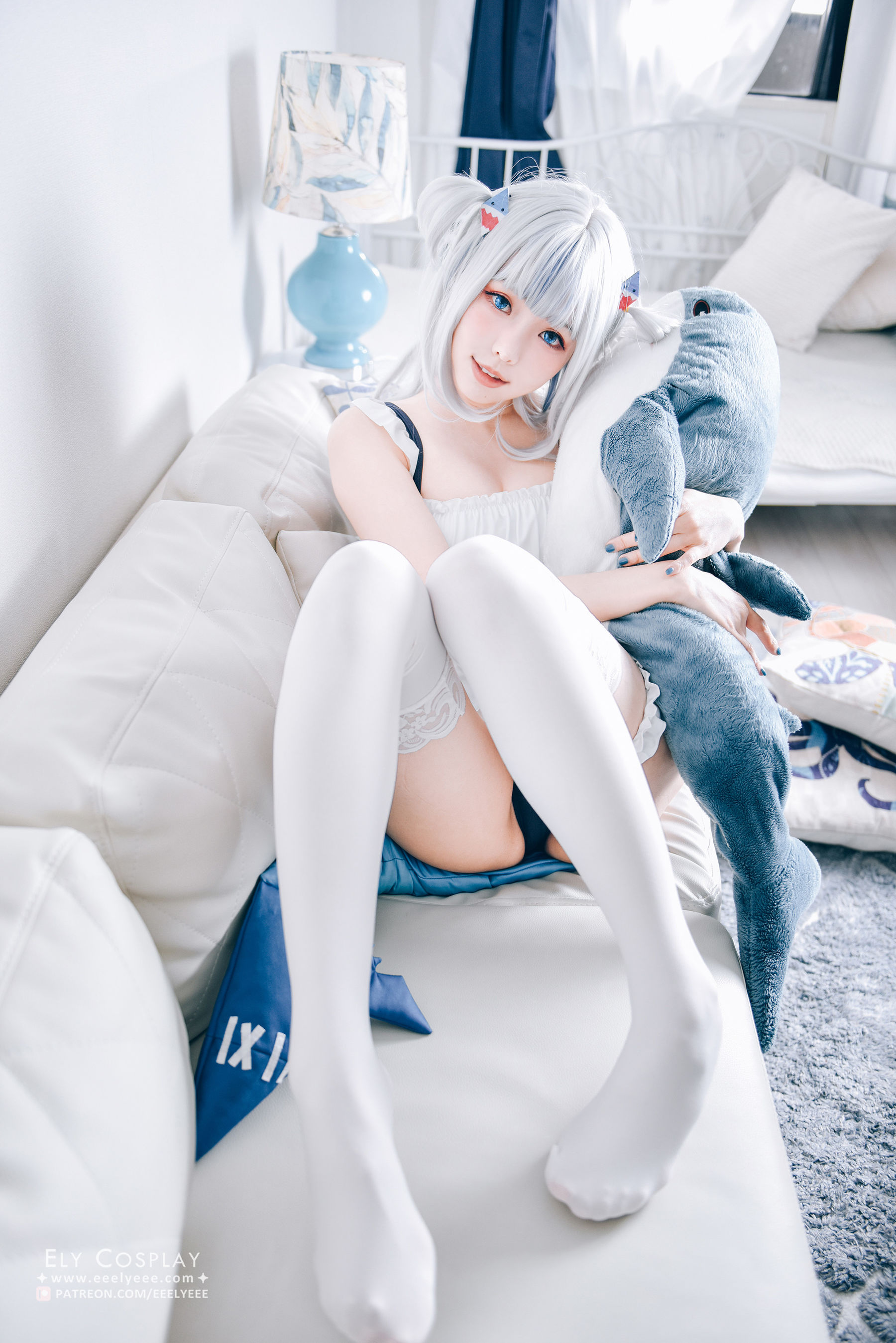 Ely_eee(ElyEE子) – Gura Swimsuit [19P]