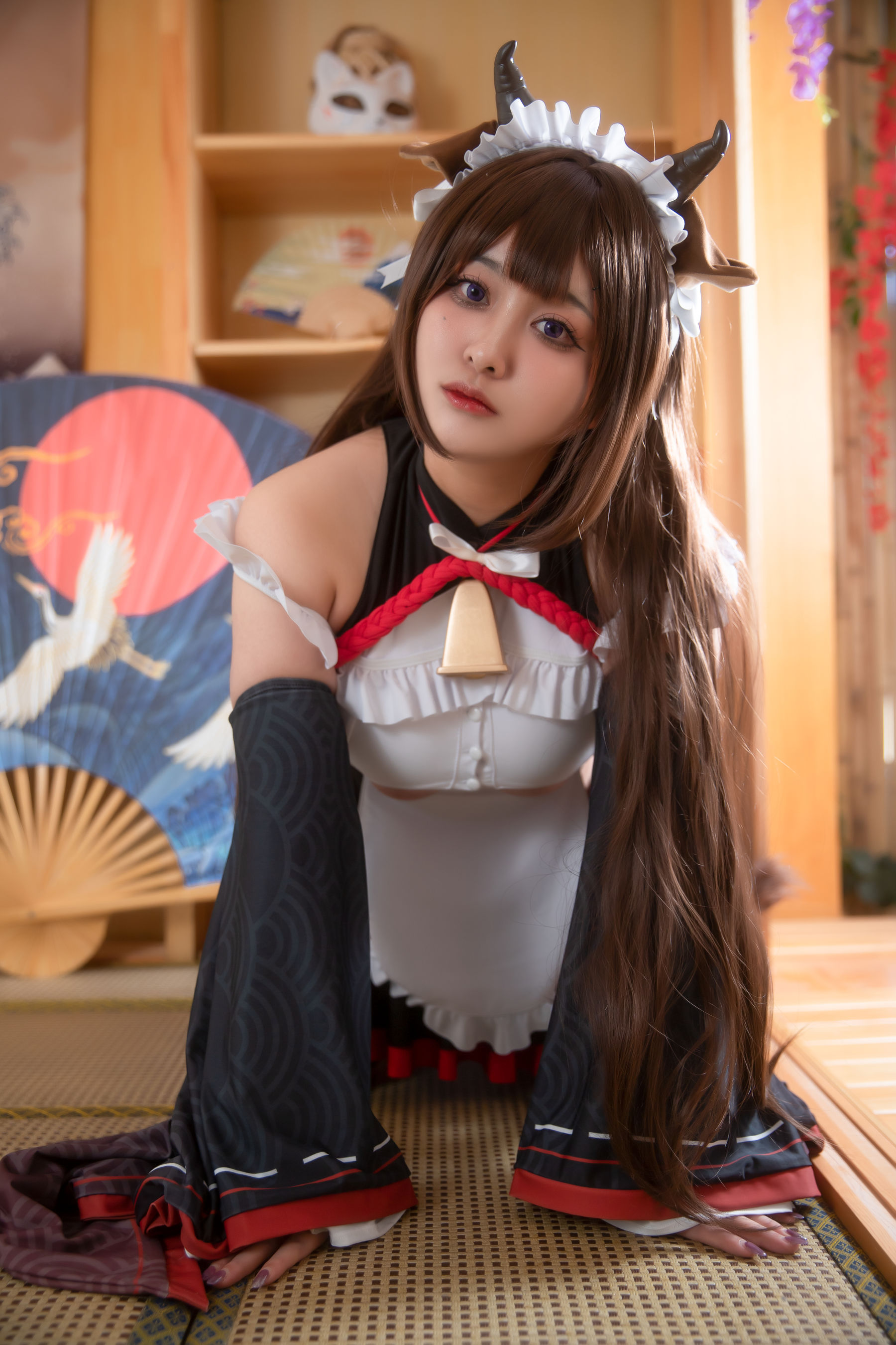 动漫博主洛璃LoLiSAMA – 樫野 迷糊女仆 [64P]
