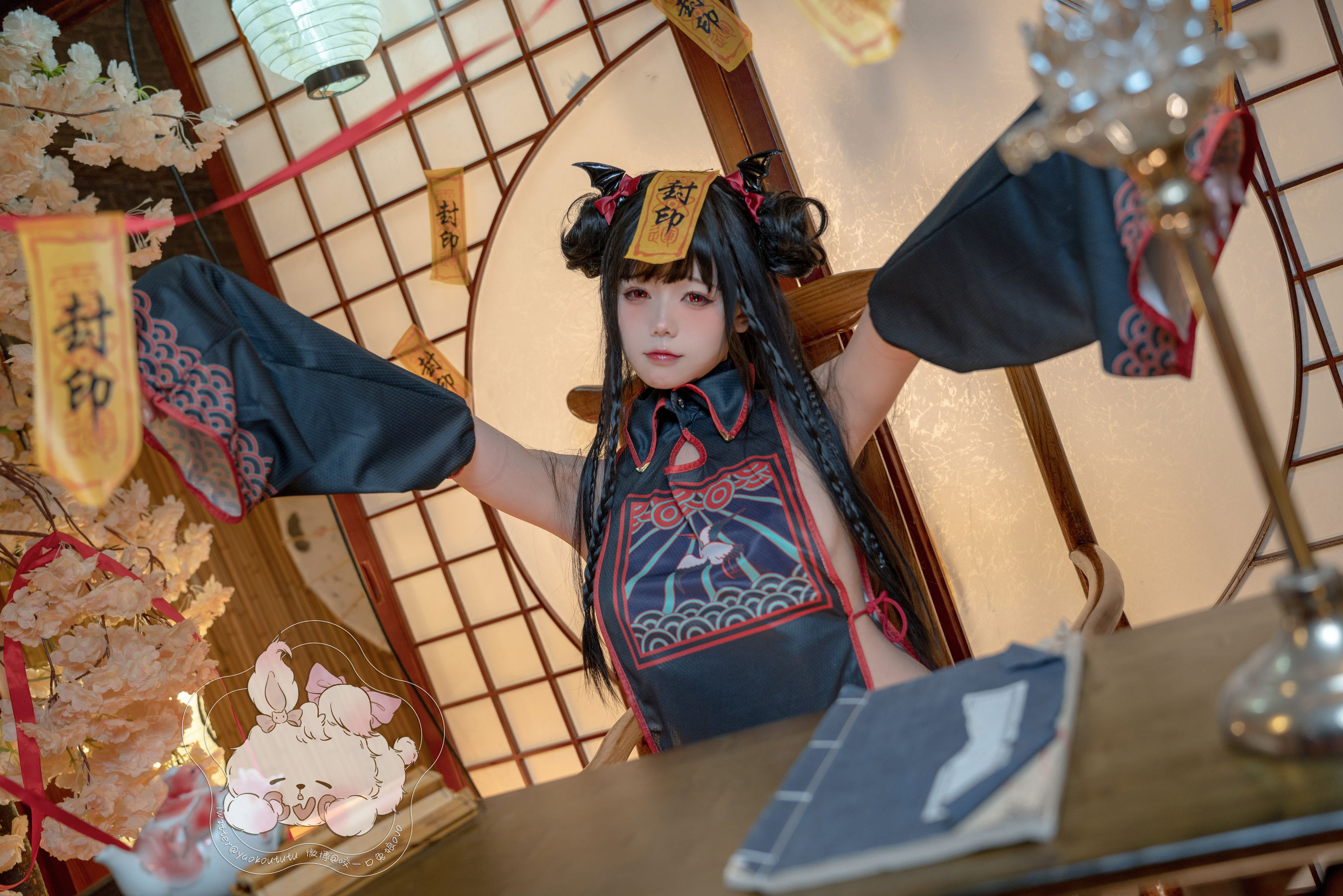咬一口兔娘 – 僵尸蹲蹲 [50P]