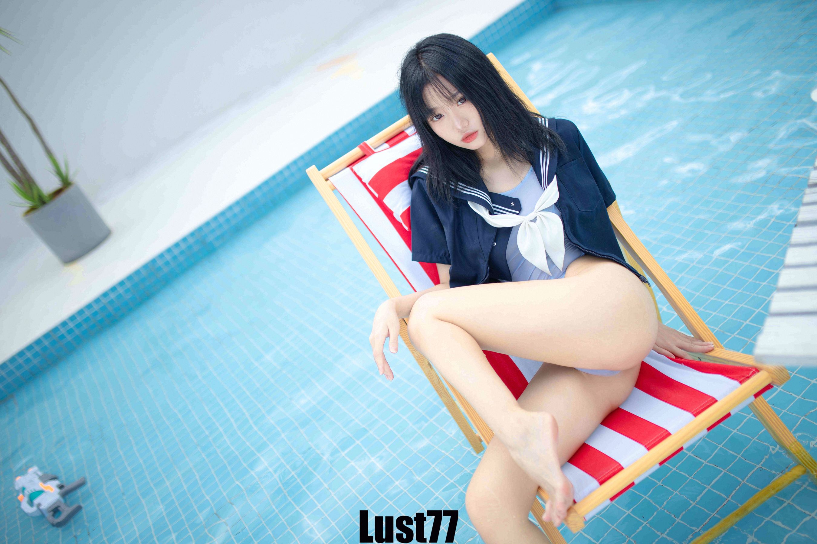 动漫博主柒柒要乖哦 – 清凉夏日 [71P]