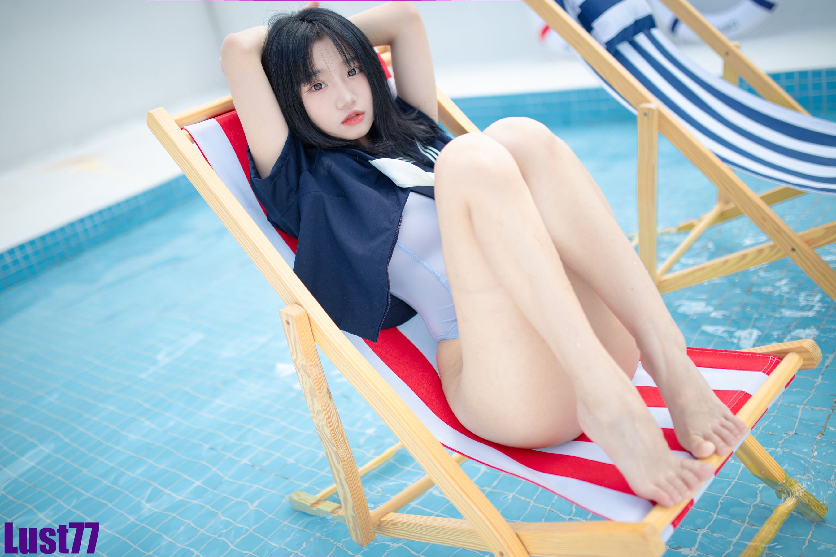动漫博主柒柒要乖哦 – 清凉夏日 [71P]