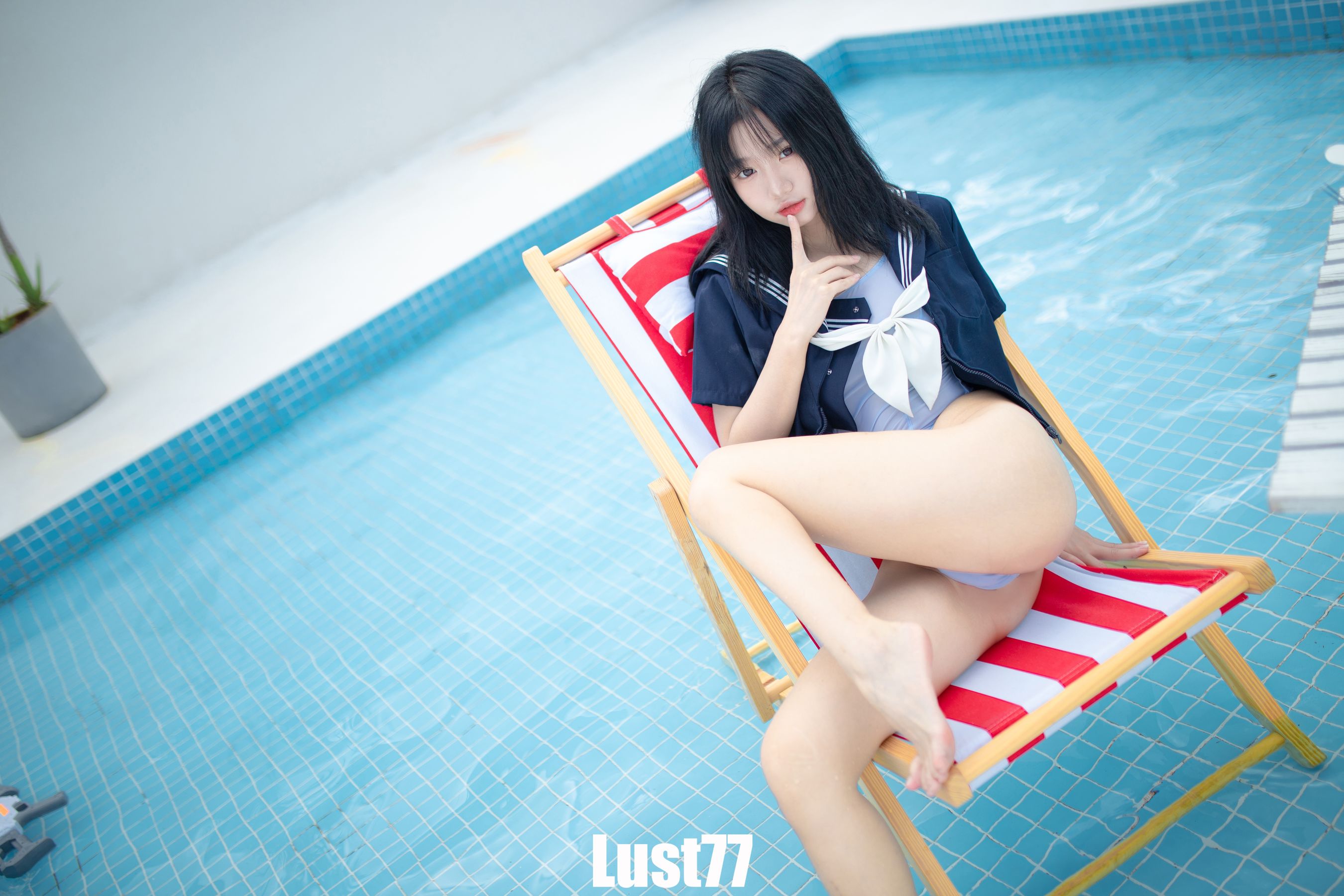动漫博主柒柒要乖哦 – 清凉夏日 [71P]