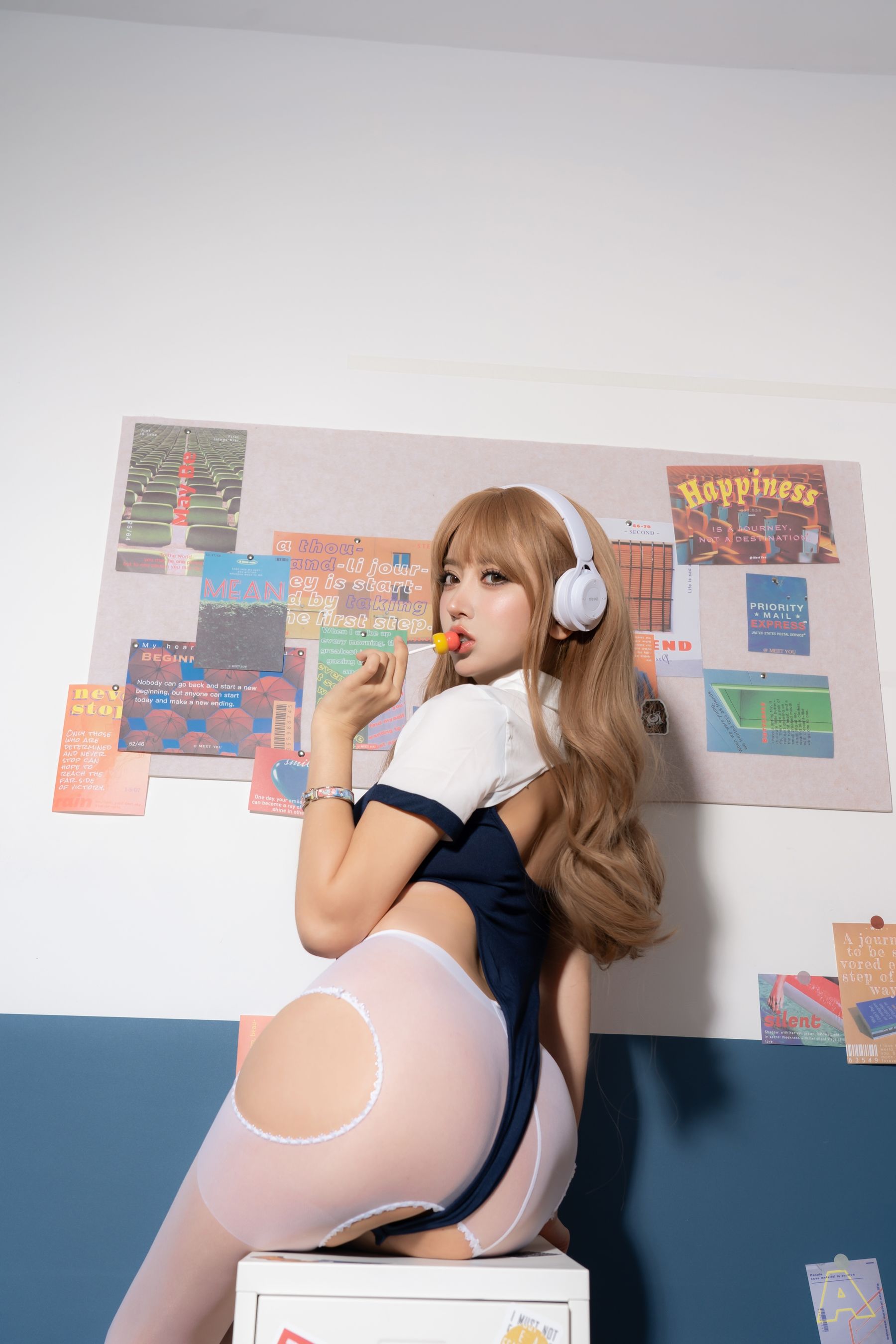 斗鱼米线线sama写真 – 甜心恶霸 [57P]