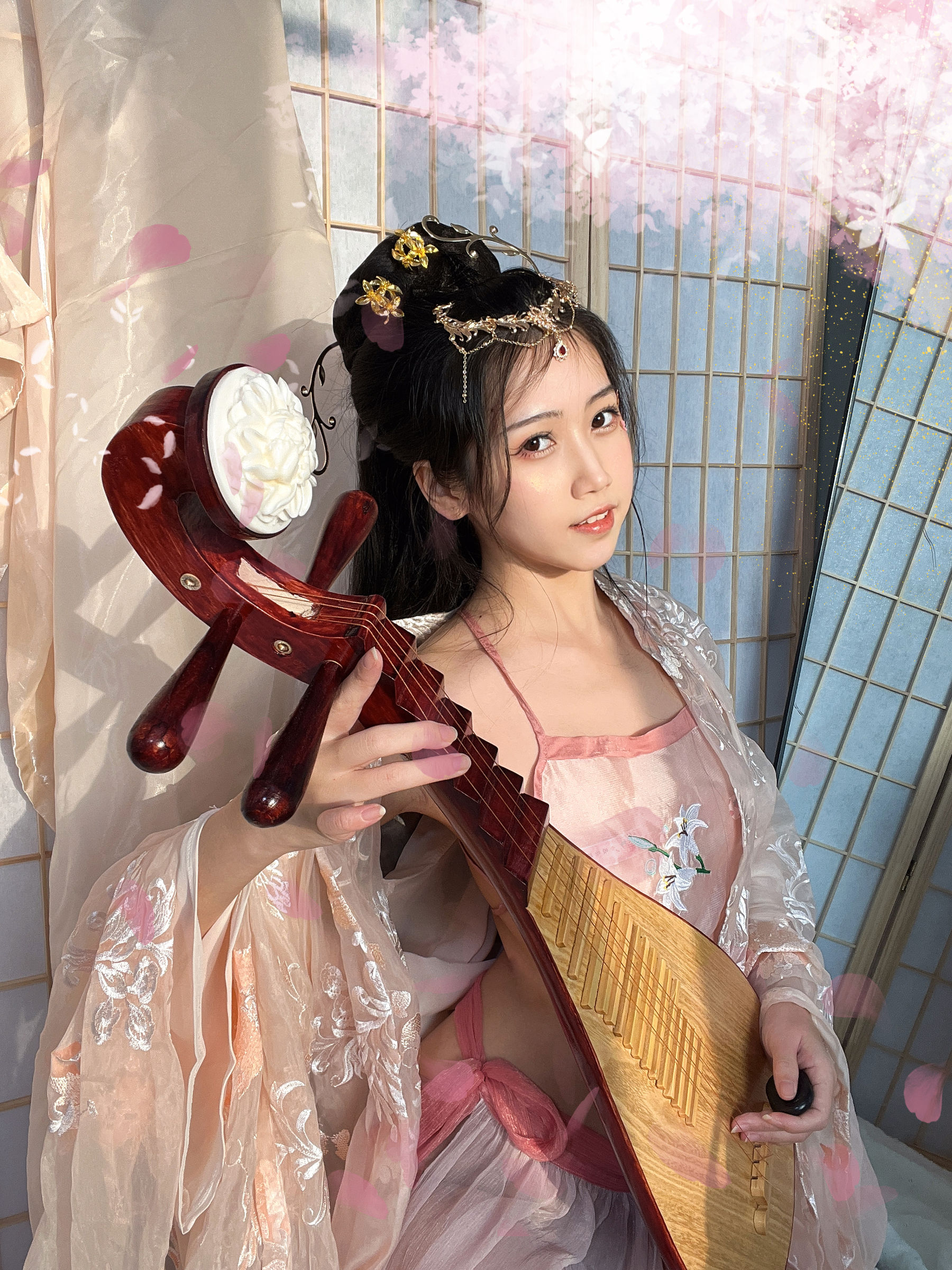 微博人气Coser不呆猫 – 宫廷仕女 [56P]