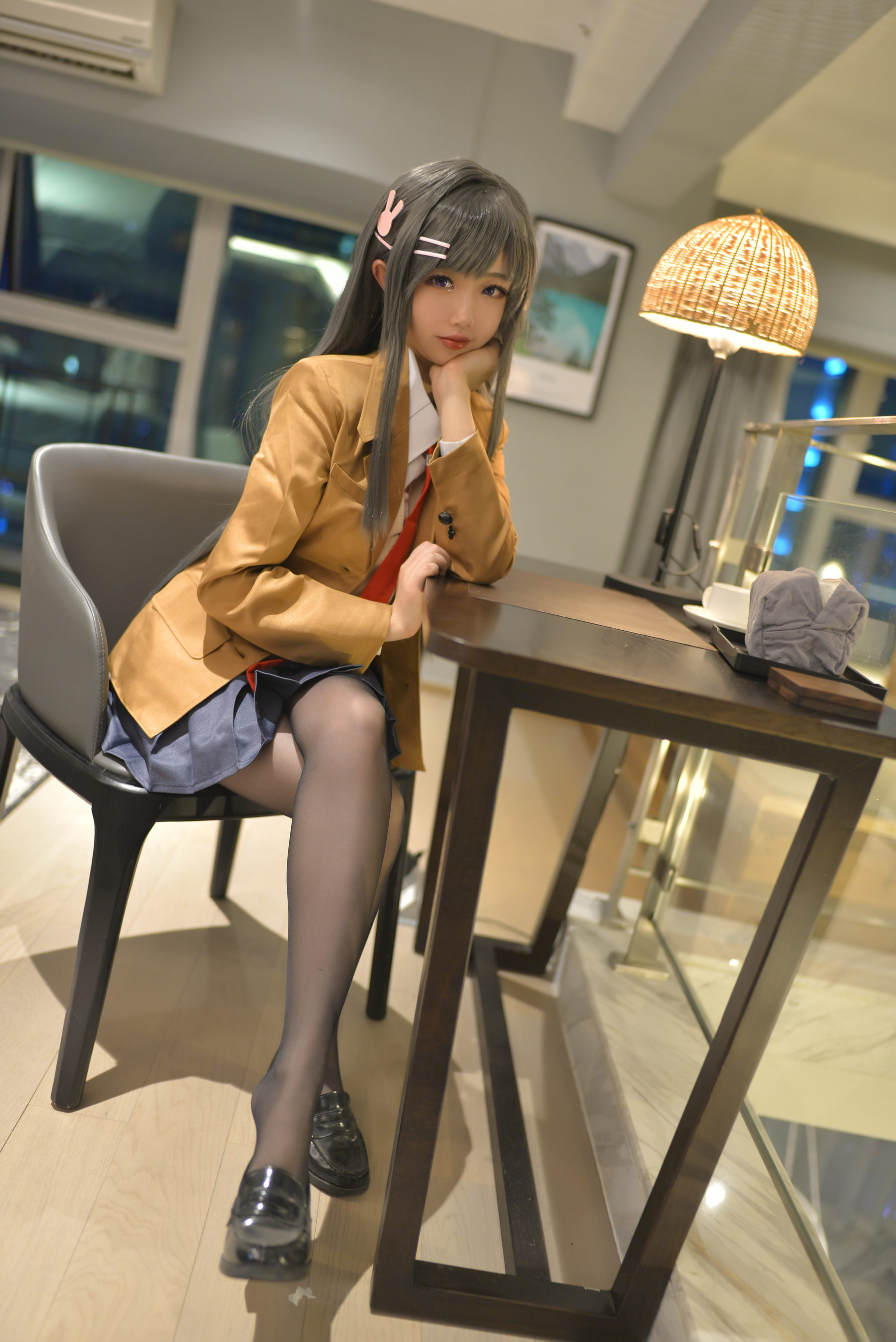Cos小姐姐雪琪 – 麻衣制服兔女郎 [58P]