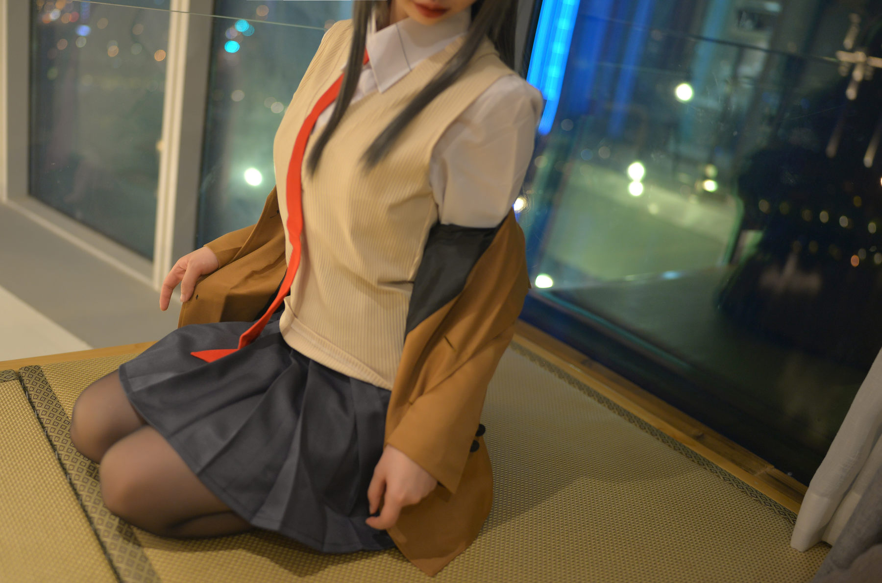Cos小姐姐雪琪 – 麻衣制服兔女郎 [58P]